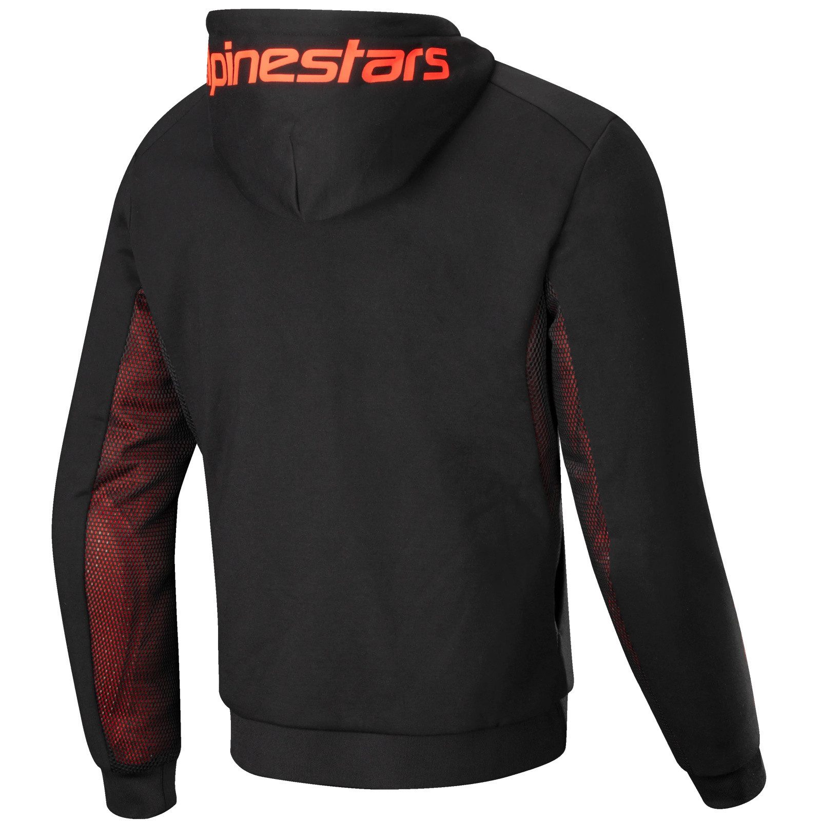 Alpinestars Motorradjacke Alpinestars Chrome Air Sport Hoodie Schwarz / Rot günstig online kaufen