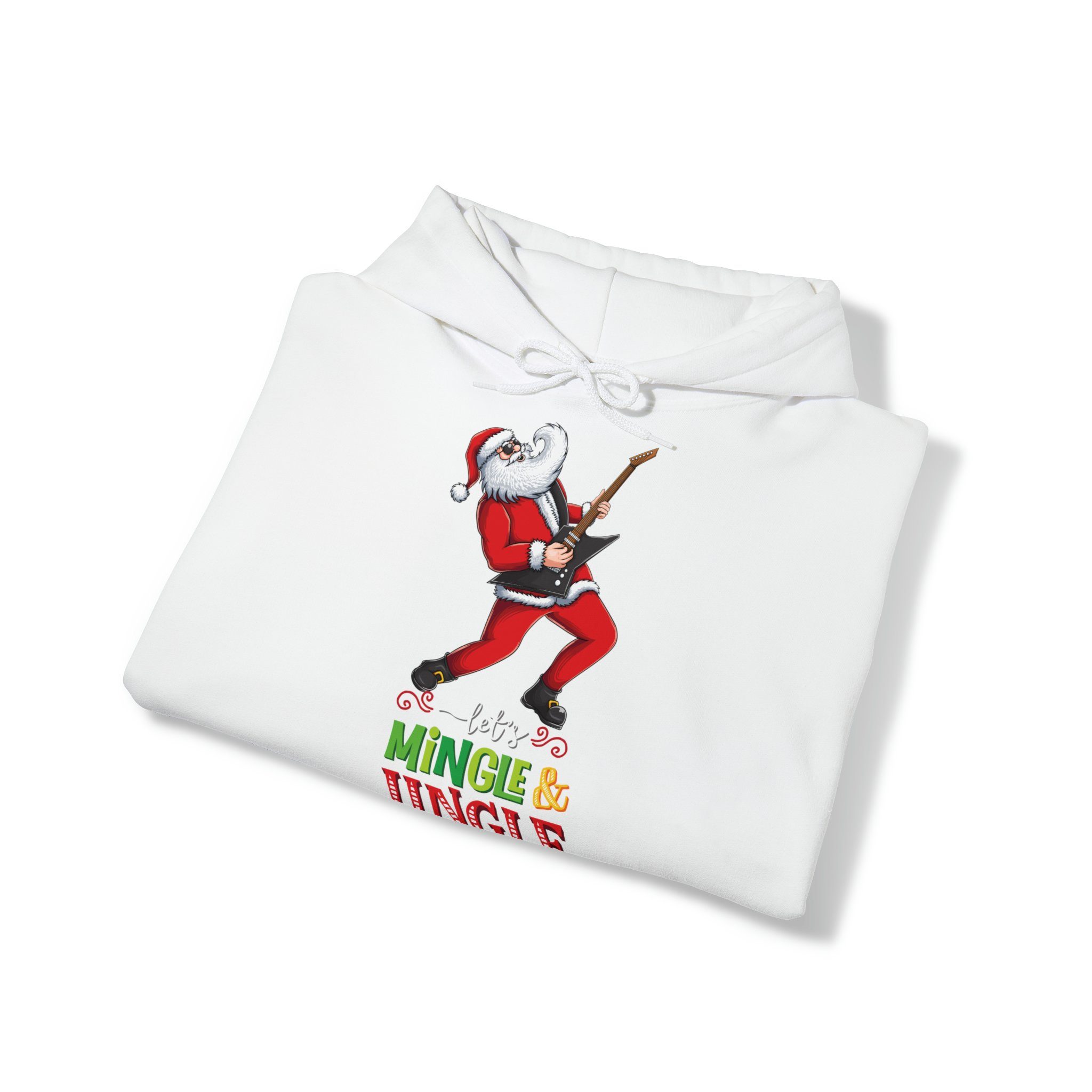 Quality Elegance Weihnachtssweatshirt Mingle & Jingle Christmas Hoodie,Christmas Sweater weihnachtspullover