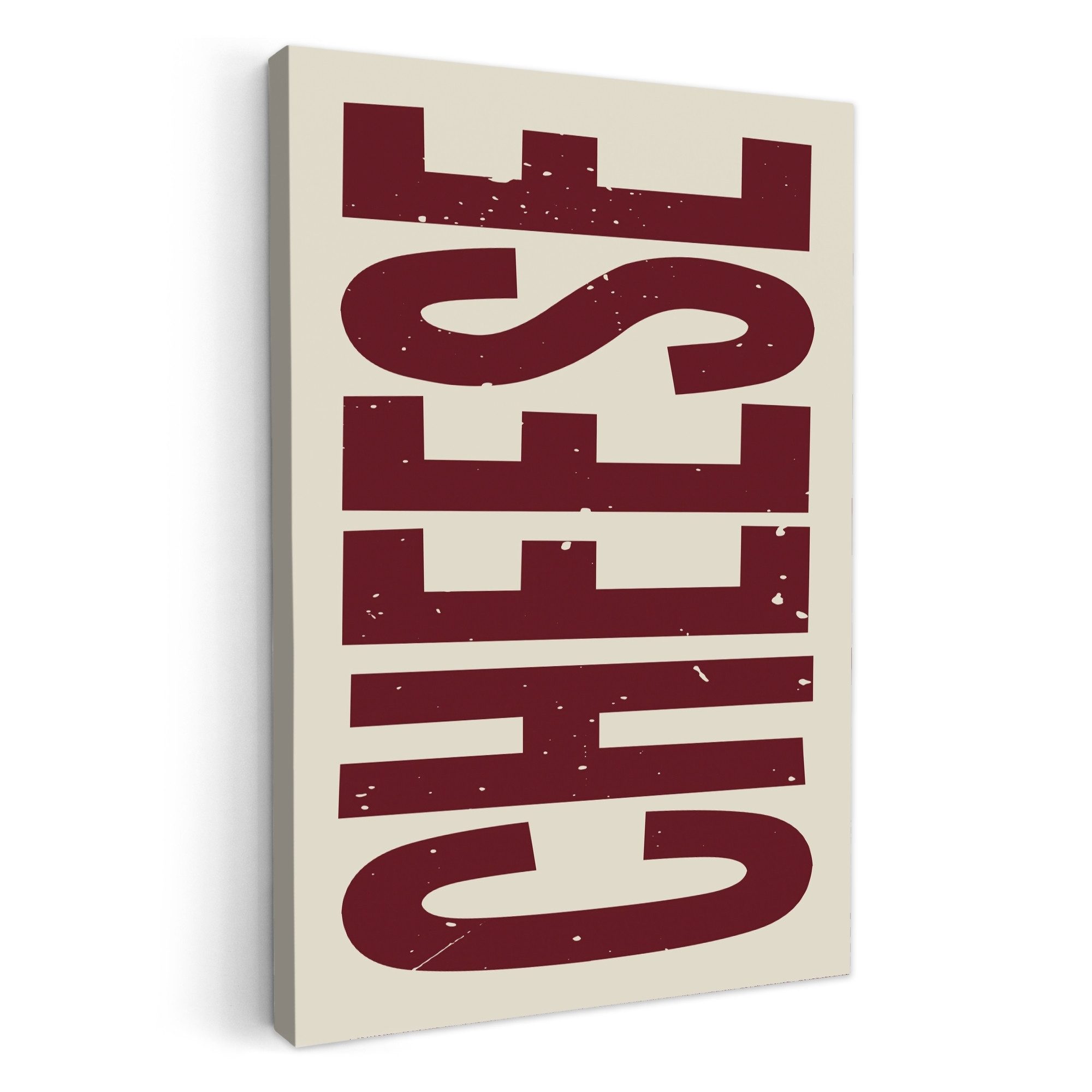 OneMillionCanvasses® Leinwandbild Vintage - Rot - günstig online kaufen