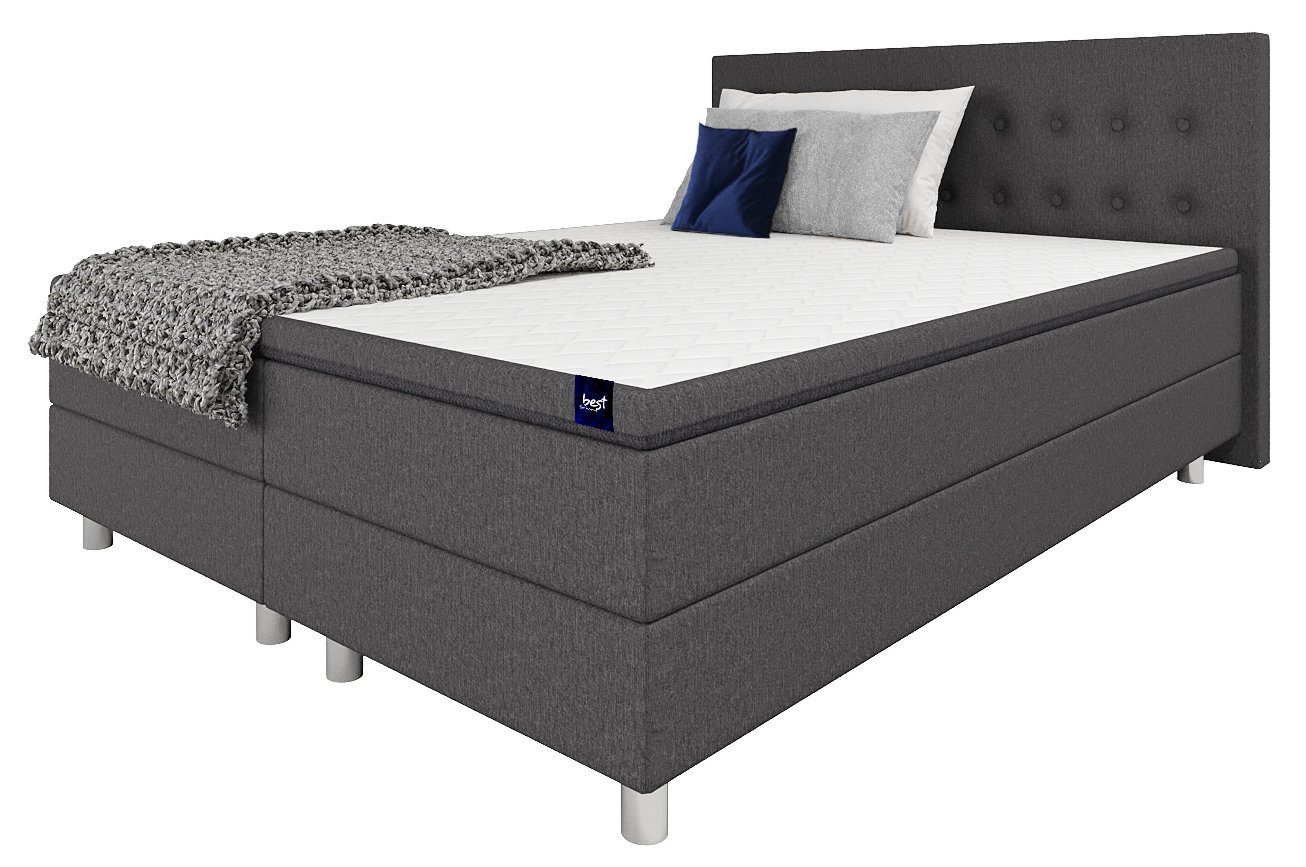 Best for Home Boxbett Neo Sawana Bonellfederkernmatratze mit 5 cm Topper (9 günstig online kaufen