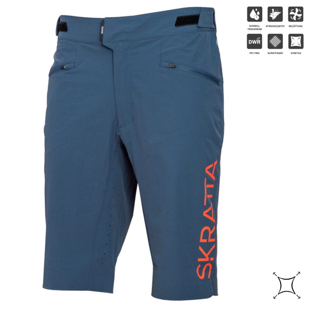 Skratta Trainingstights Skratta - Bente Shorts - kurze Hosen Stretch Radhose Wanderhose