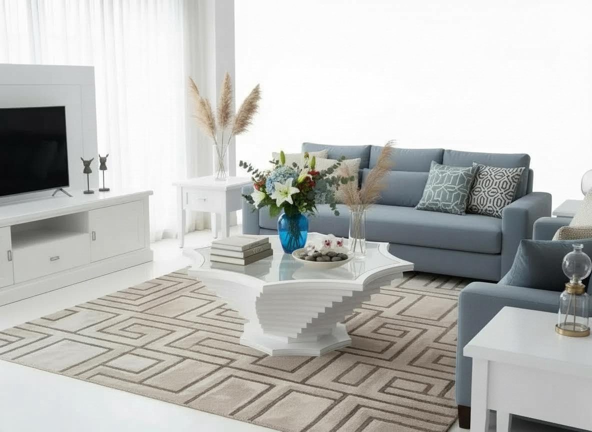 JVmoebel Couchtisch Couchtisch Modern Minimalistisch Weiß Elegant Stilvoll Komfortabel (1-St)