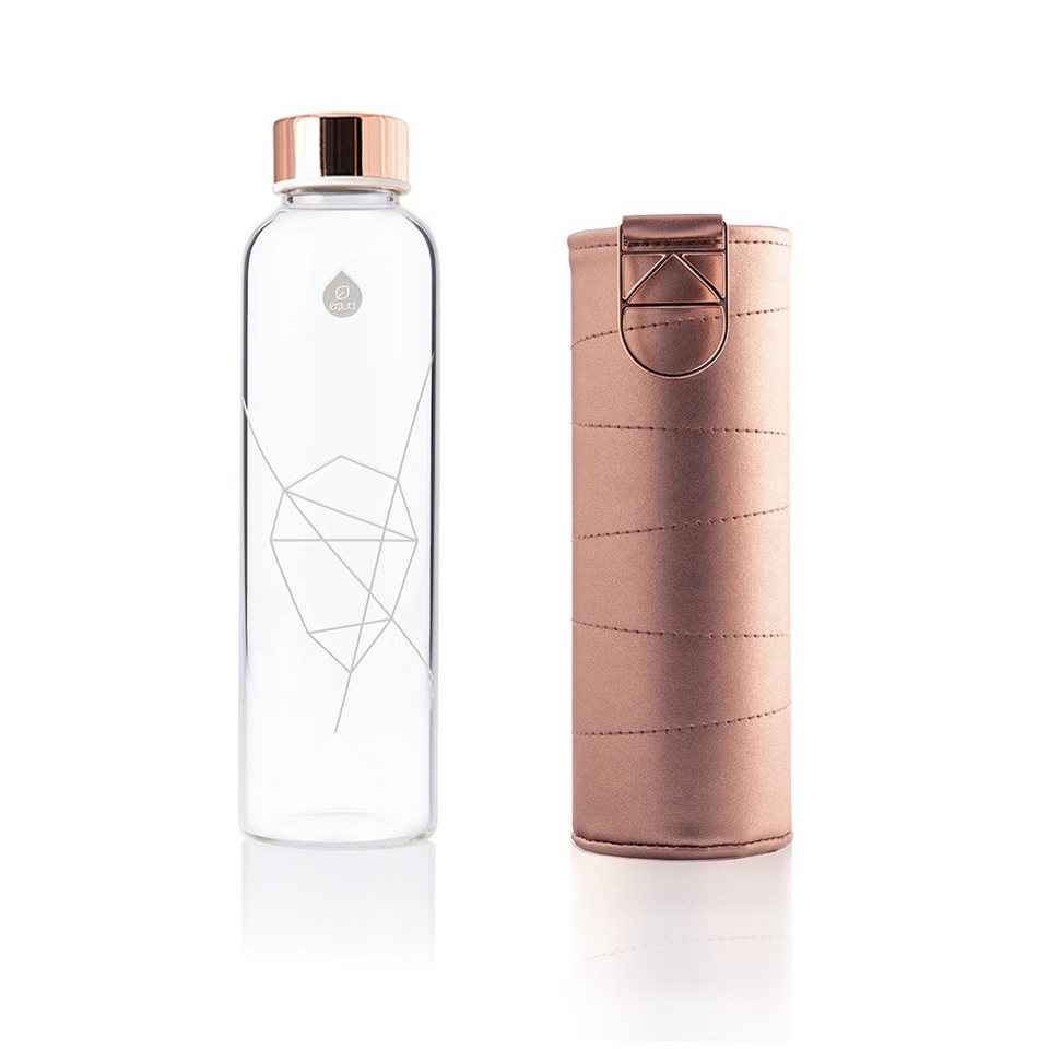 EVA Trinkflasche Glas (0.5 l, Transparent, Anthrazit) günstig & sicher  Online einkaufen 