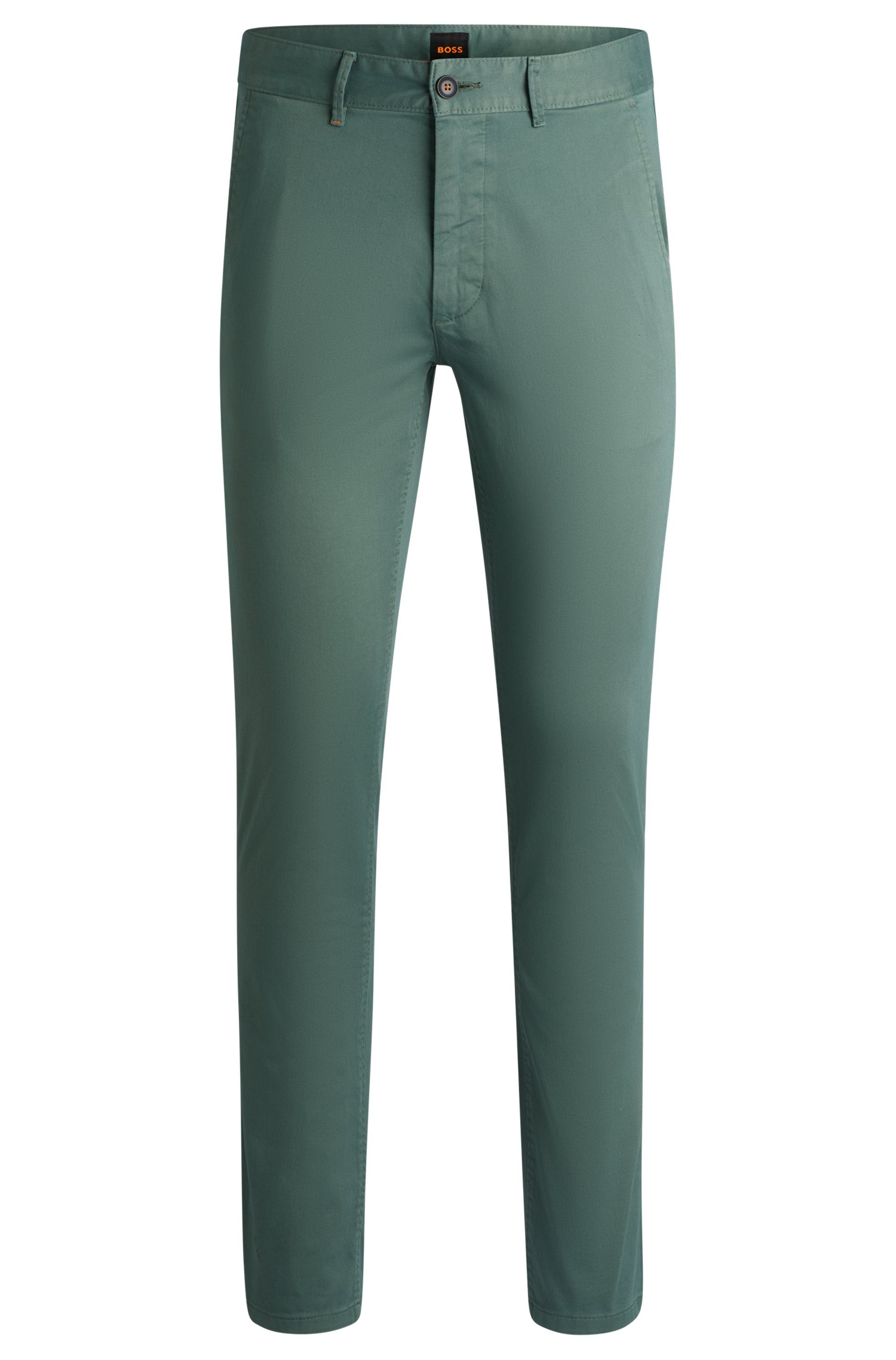 BOSS ORANGE Chinohose slim mit Gesäßtaschen