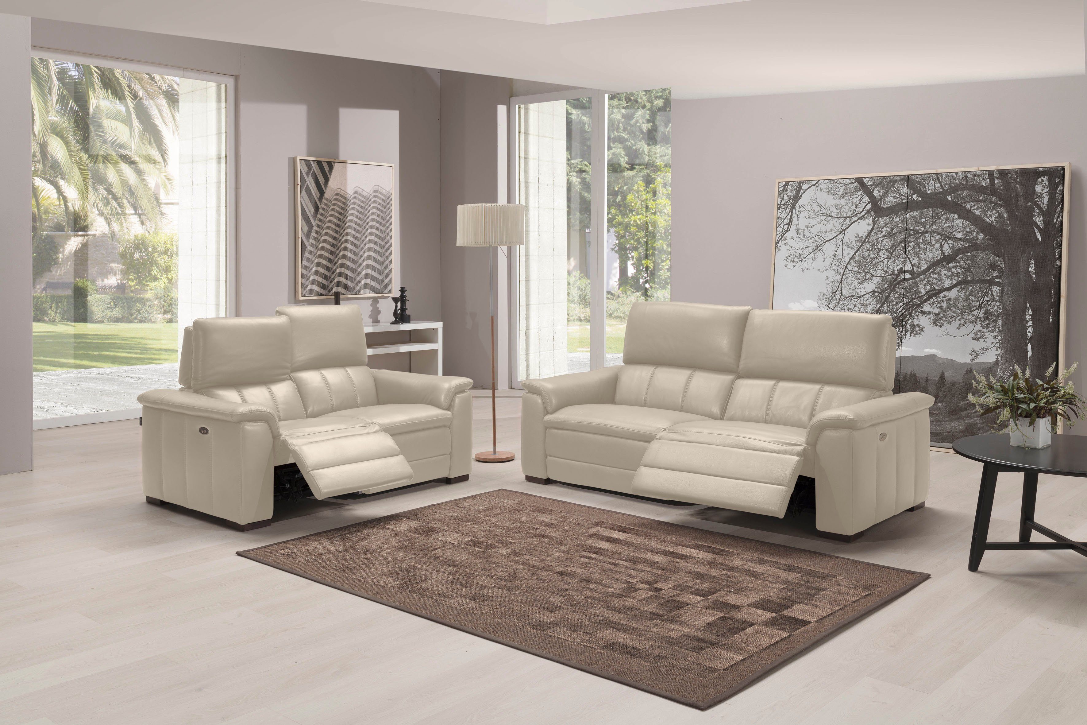 Egoitaliano Polstergarnitur Capucine, bestehend aus einem 2-Sitzer und einem 2,5-Sitzer