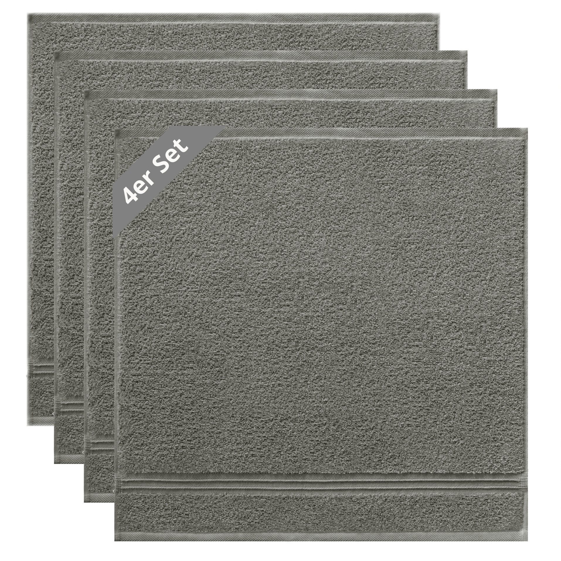 Lashuma Geschirrtuch Premium, (Spar-Set, 4-tlg., Küchenhandtücher 50x50 cm) günstig online kaufen