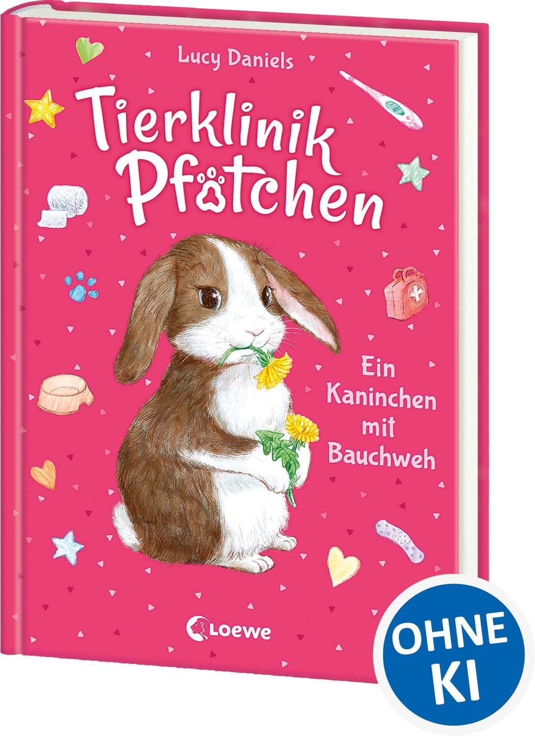 Kinderbuch Tierklinik Pfötchen (Band 2) - Ein Kaninchen mit Bauchweh Kinderbuch f Lucy Daniels