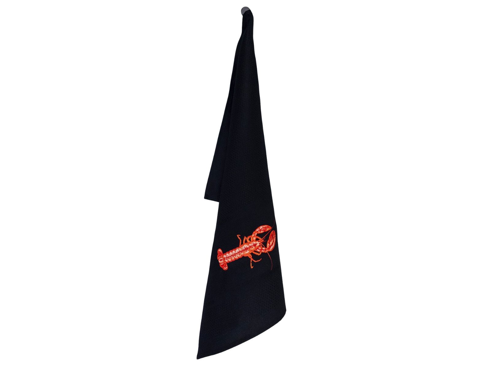Vista Portuguese Geschirrtuch Geschirrtuch Lobster schwarz 50x70cm