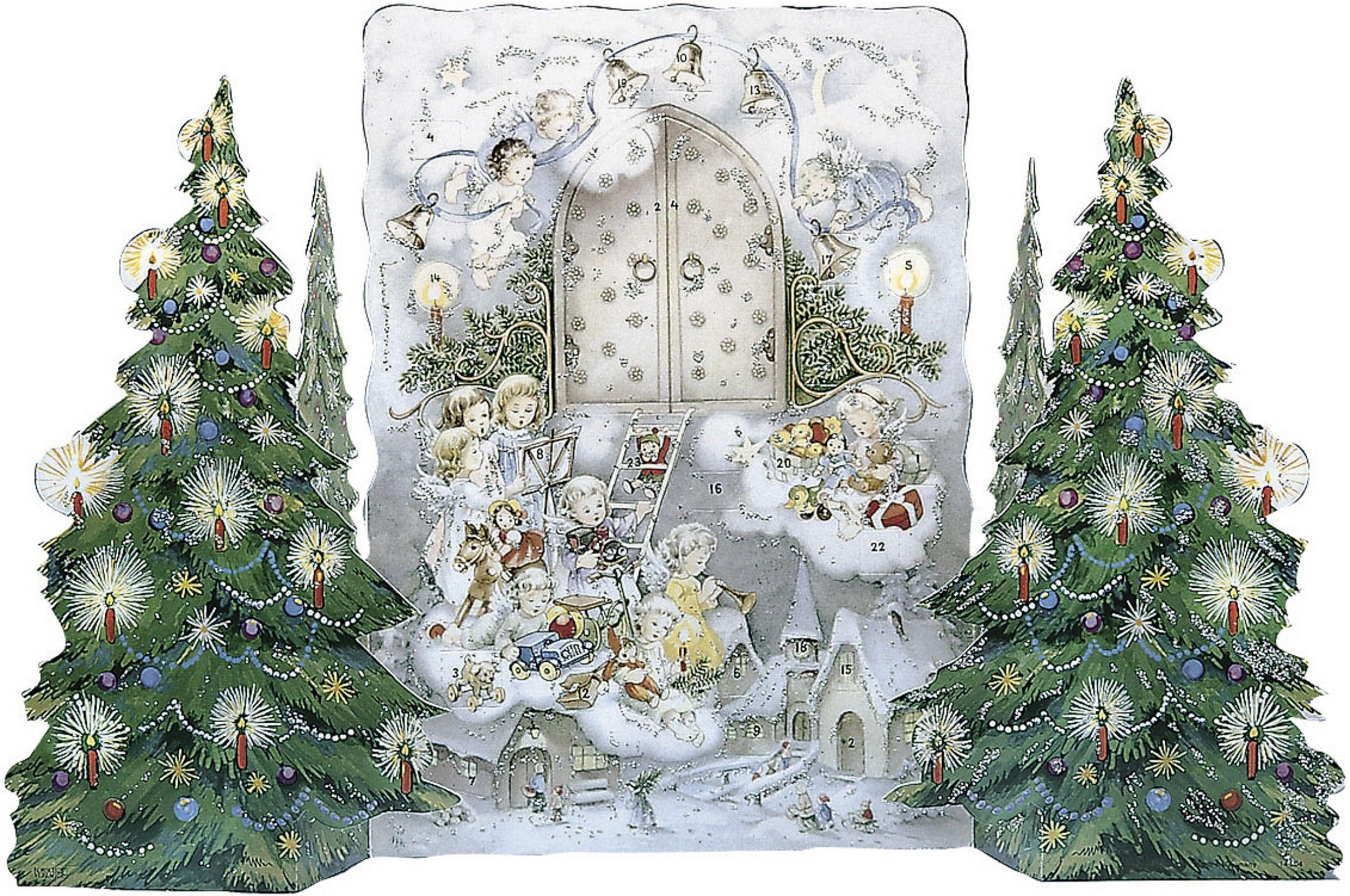Korsch Verlag Adventskalender Adventskalender "Vor dem Himmelstor"