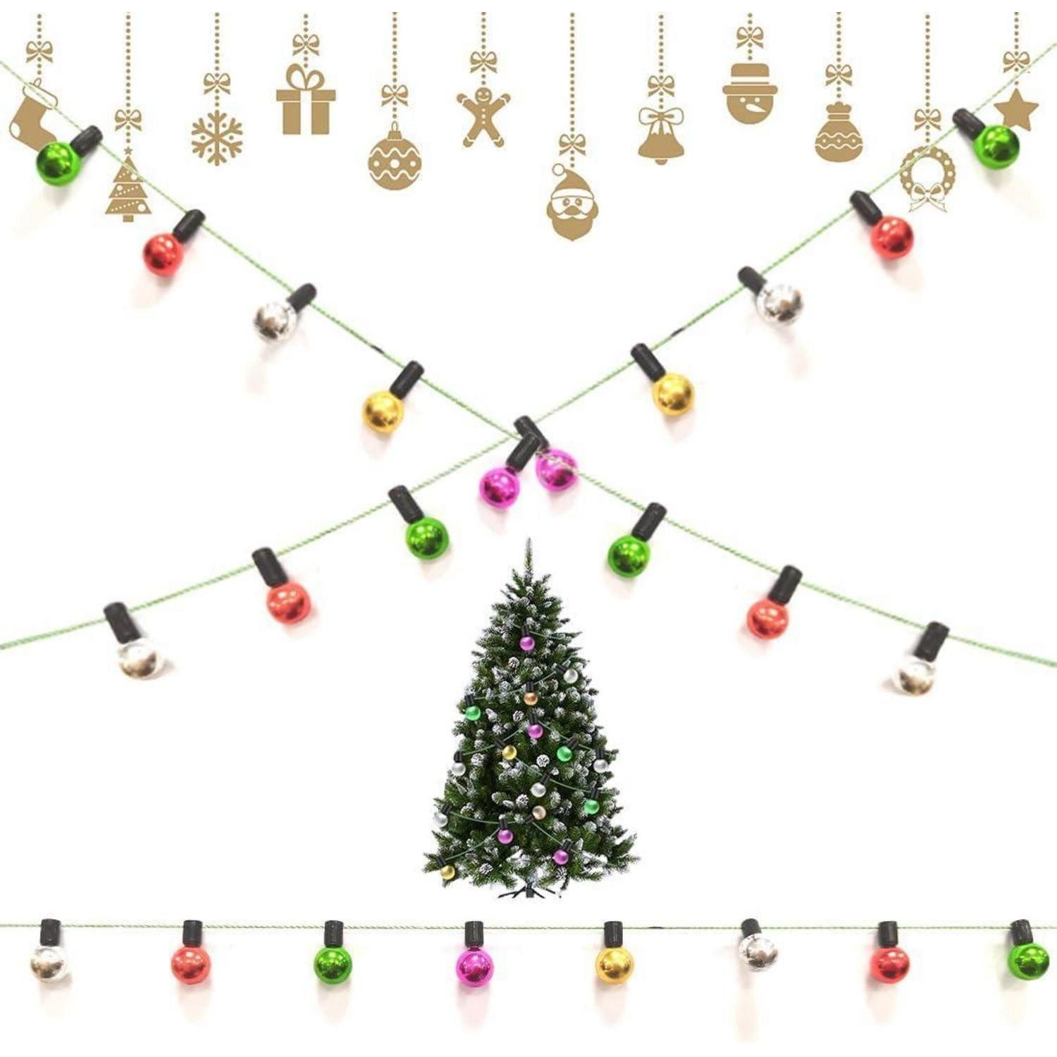 LuxusKollektion Blindbackkugeln Puppenhaus Zubehör: 45 cm Miniatur Wichtel Lichterkette für