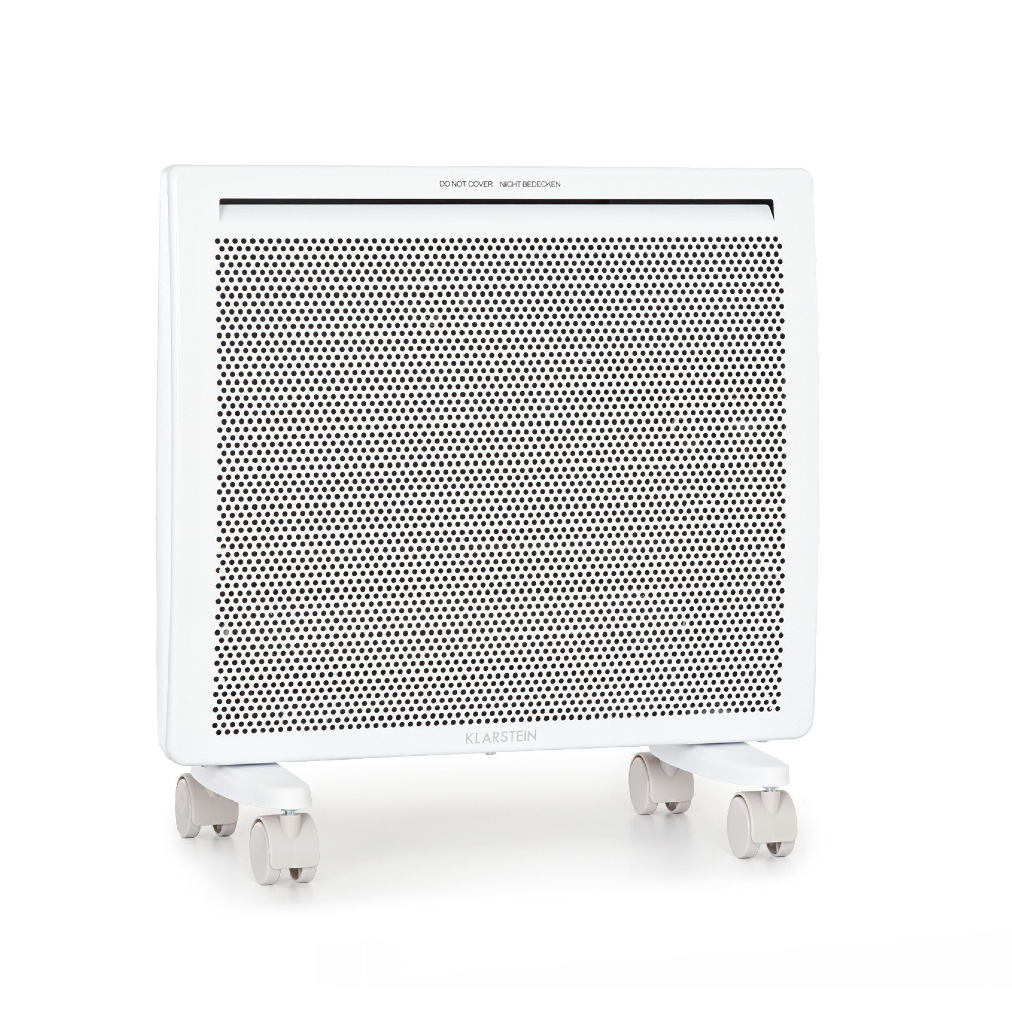 Klarstein Heizstrahler Hot Spot Slimcurve Double 2-in-1 Heizgerät, elektrische Konvektor Heizung Elektrokoheizung elektrischer Heizkörper