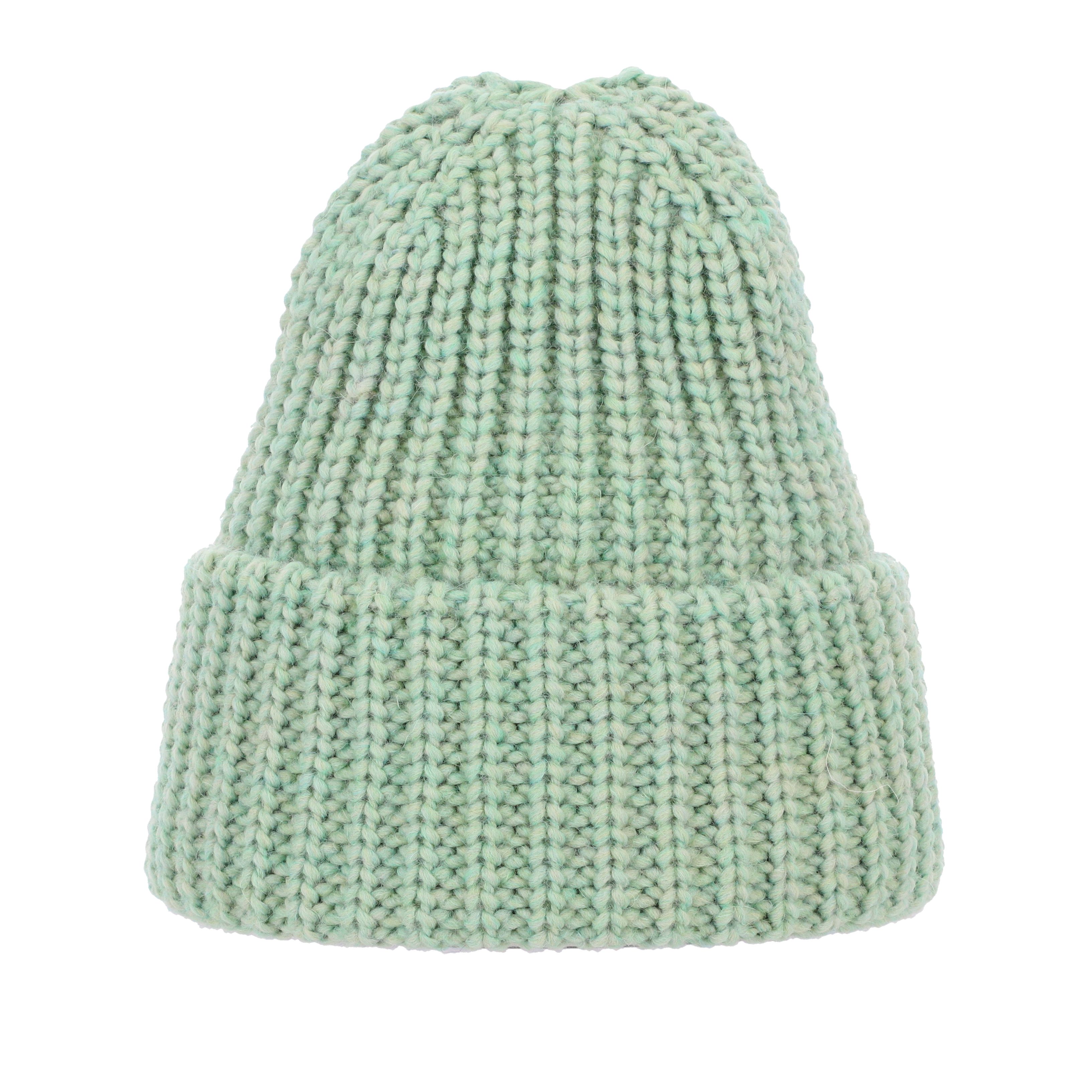 halsüberkopf Accessoires Strickmütze Grobstrickmütze mit breitem günstig online kaufen