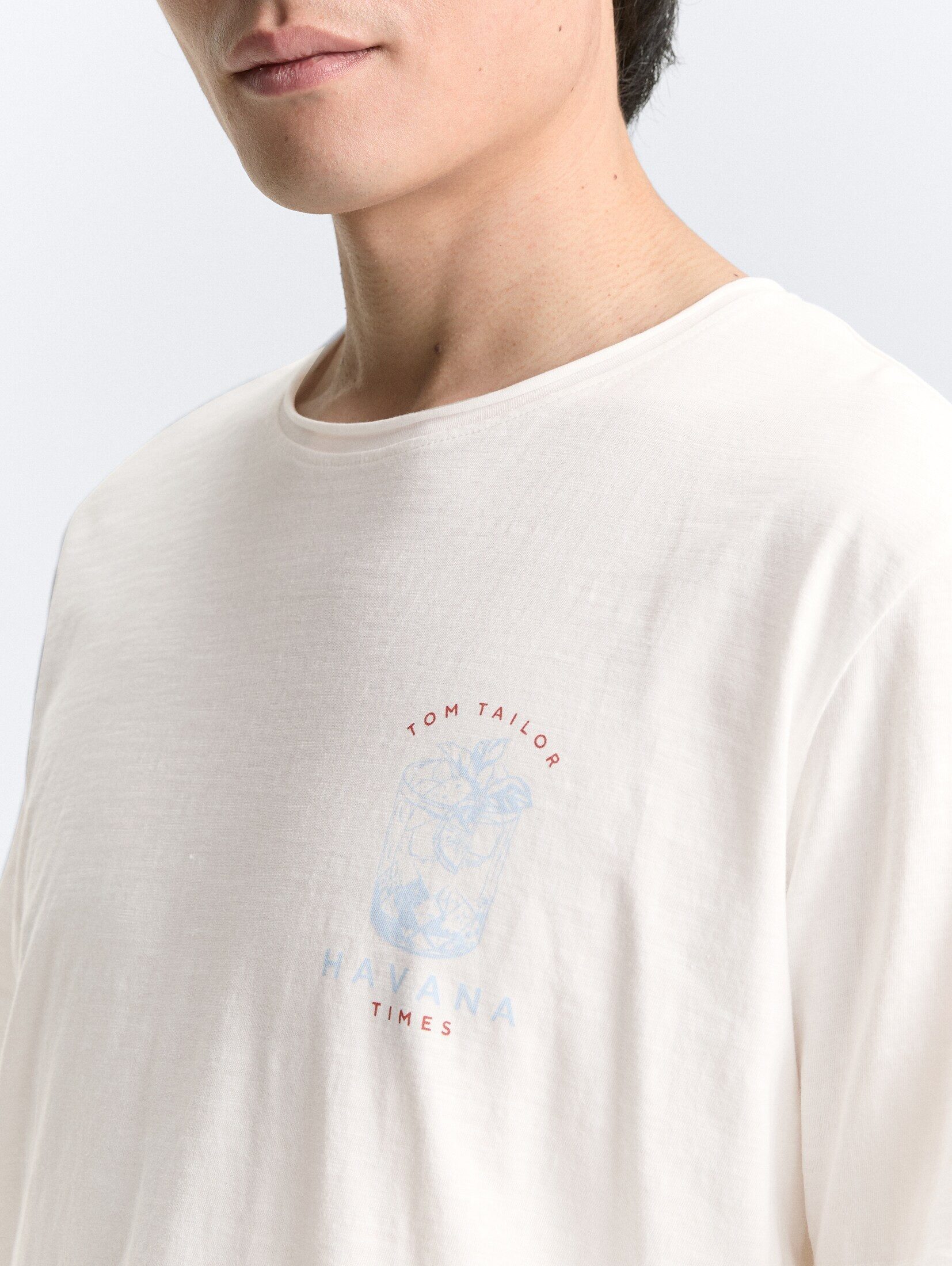 TOM TAILOR T-Shirt T-Shirt T-Shirt mit Print