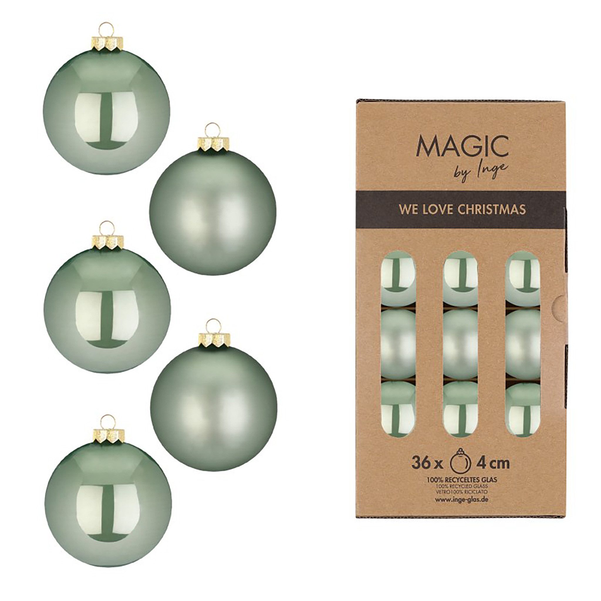 MAGIC by Inge Weihnachtsbaumkugel, Weihnachtskugeln Glas günstig online kaufen