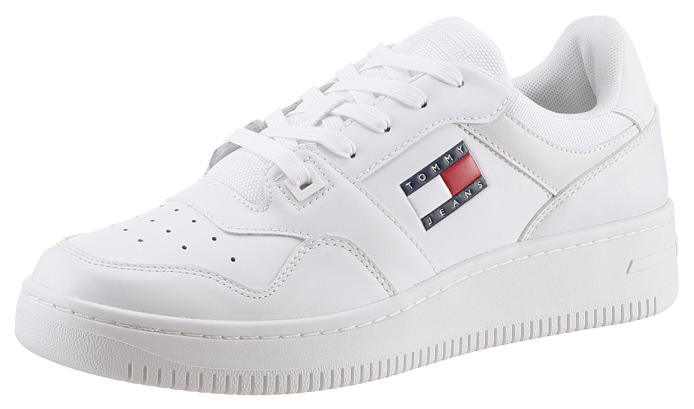 Tommy Jeans TJM RETRO BASKET ESS Sneaker im Basket-Style, Freizeitschuh, Halbschuh, Schnürschuh