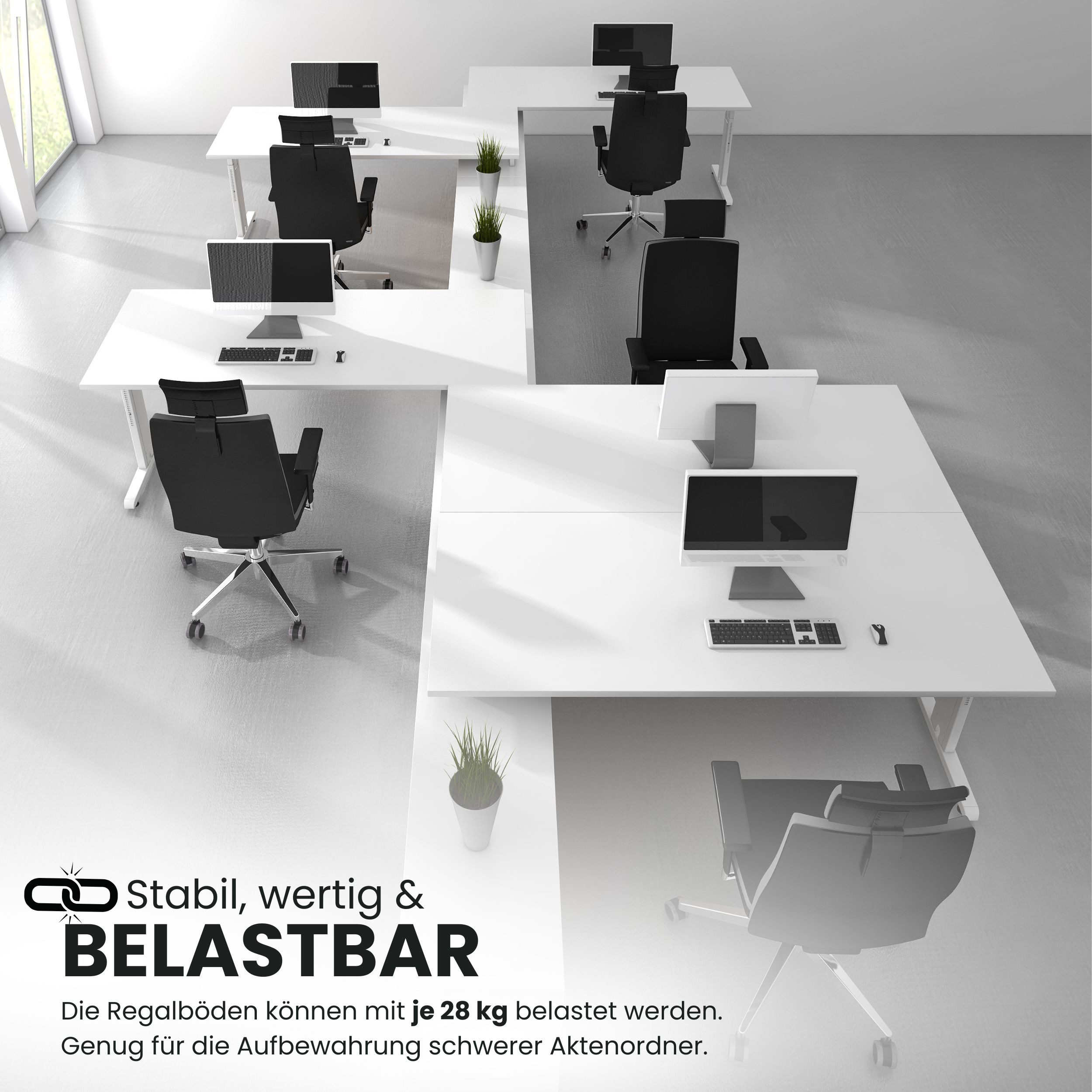 bümö Lowboard bümö Lowboard 1750S, Dekor: Nussbaum/Silber