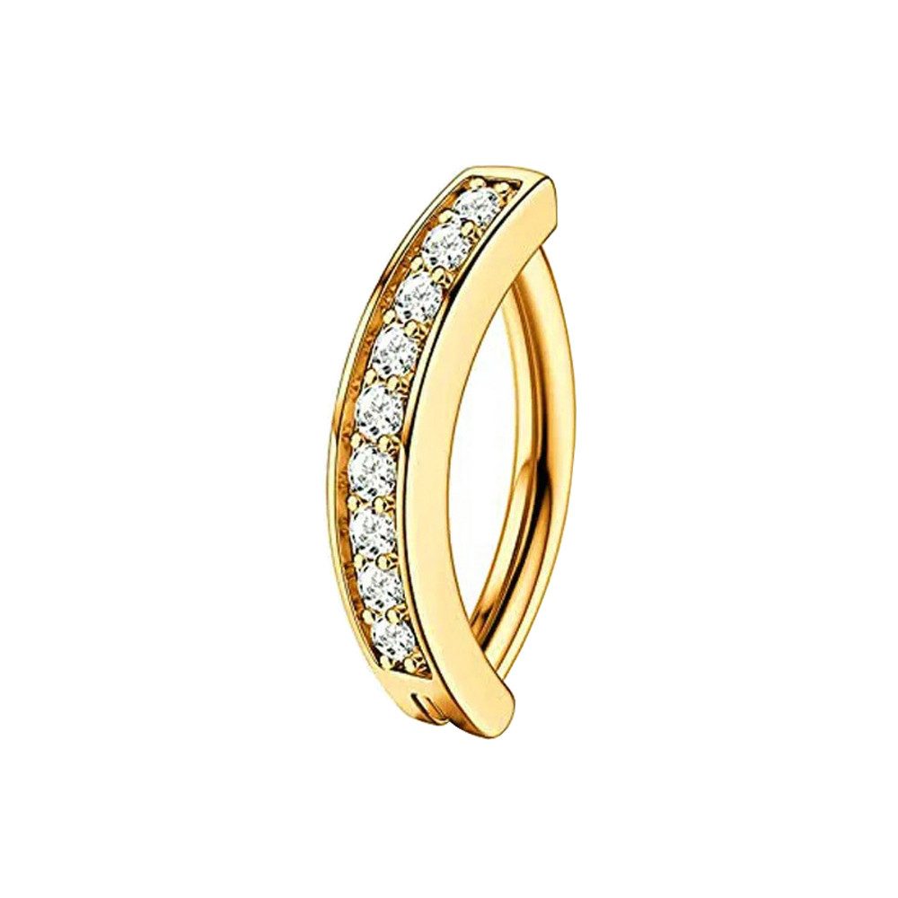Taffstyle Bauchnabelpiercing Bauchnabelpiercing Clicker Scharnier Top günstig online kaufen