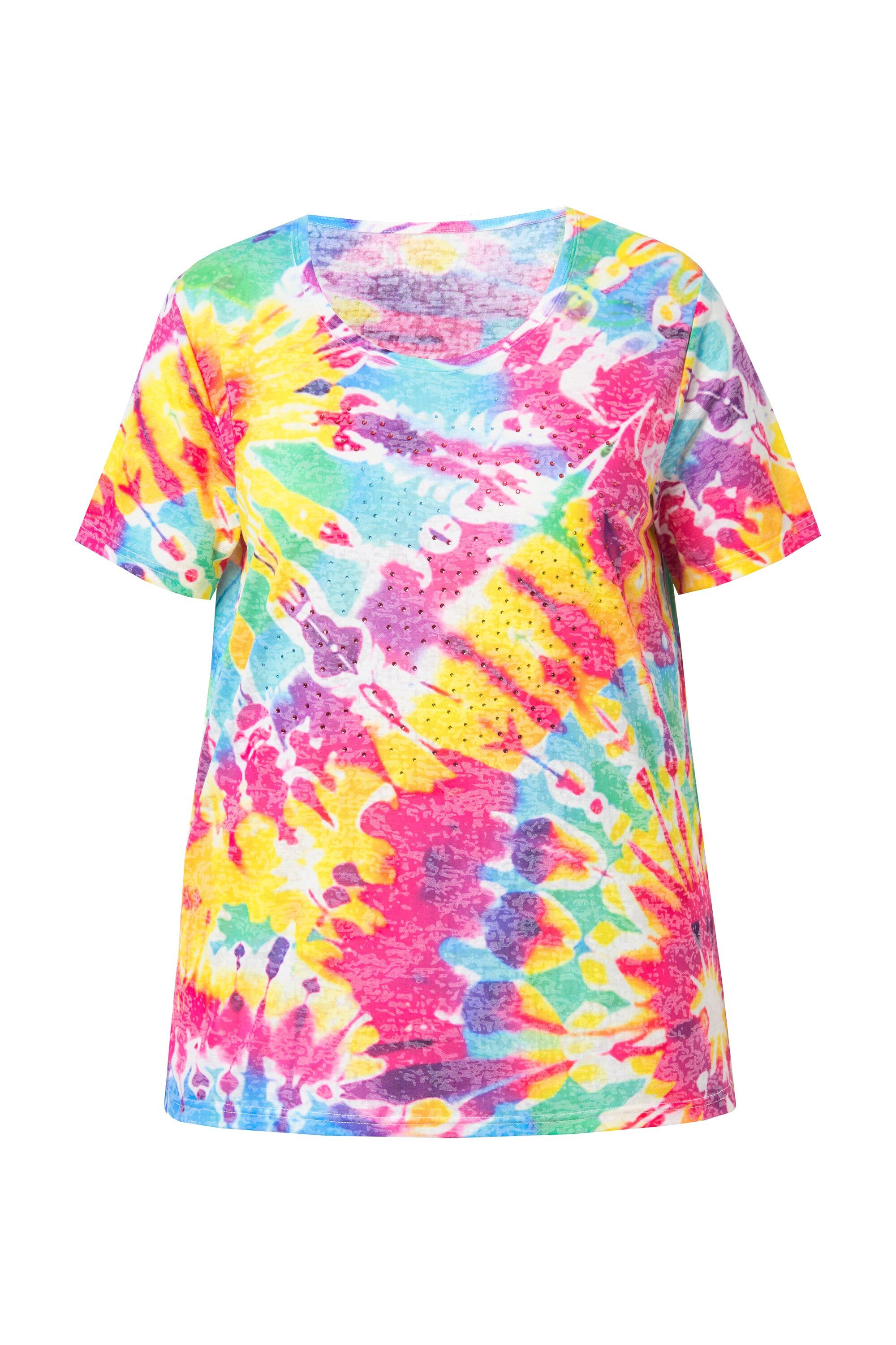 Angel of Style T-Shirt T-Shirt Komfort Fit Batik-Muster günstig online kaufen