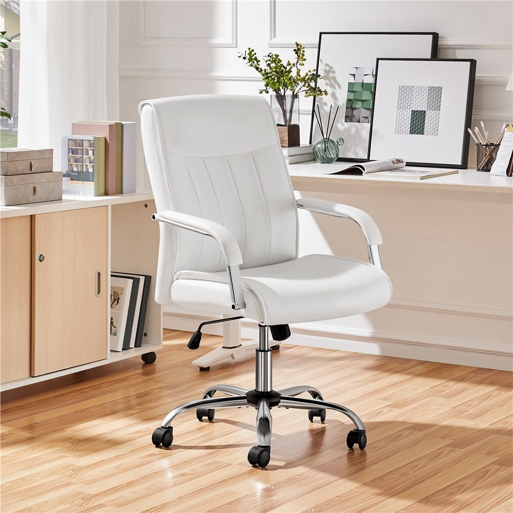 Yaheetech Bürostuhl Drehstuhl, Ergonomischer Schreibtischstuhl Computerstuh günstig online kaufen