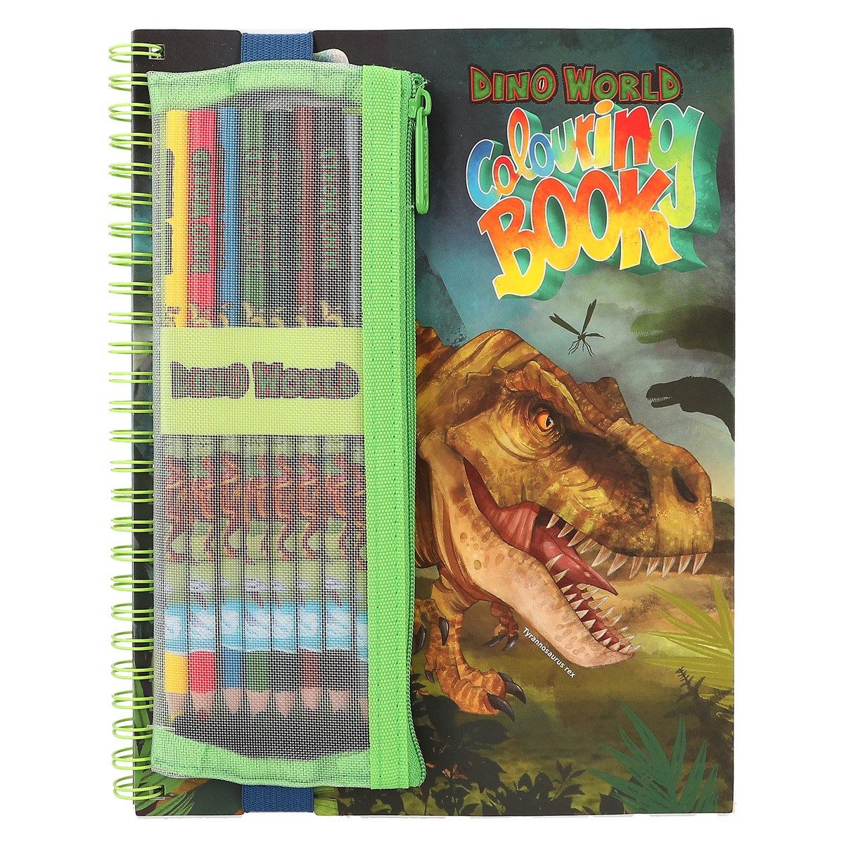 Dino World Buntstift DEPESCHE DINO World Malbuch mit Buntstiften – Bild 2 von 5