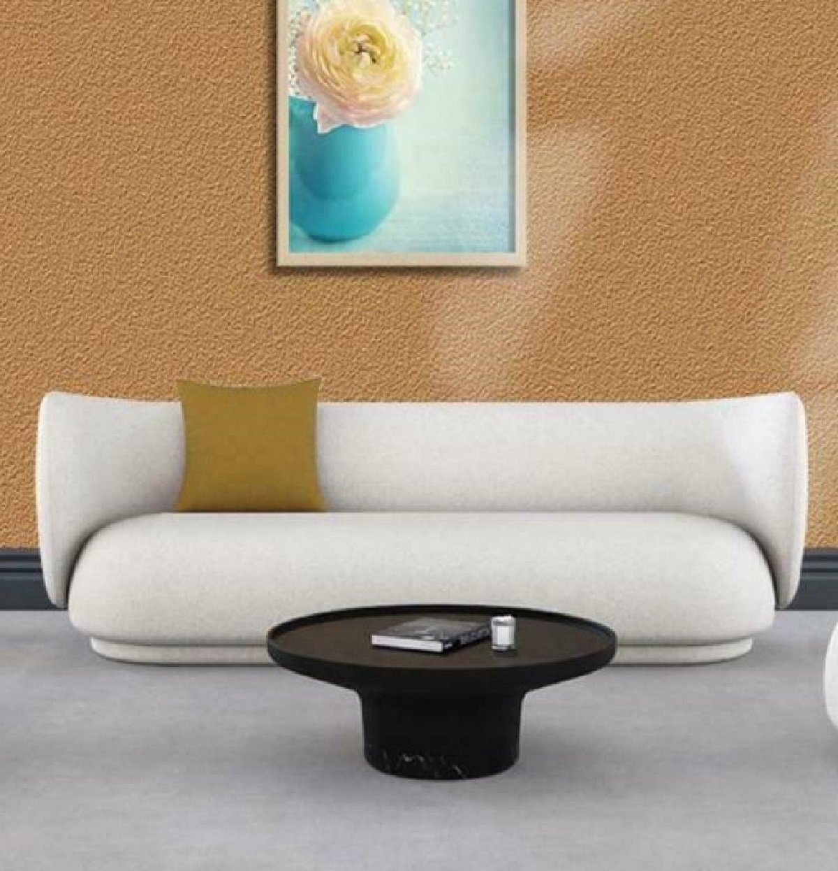 JVmoebel Sofa Weißes Sofa 2-Sitzer Relax Sitz Design Couch Lounge Sofas Möbel, Samt Möbel Weiß | Weiß | Weiß