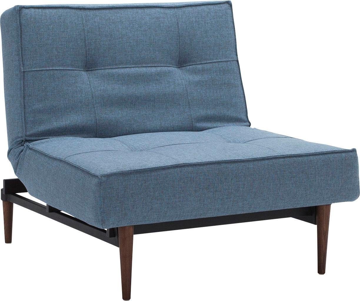skandinavischen Splitback, ™ Sessel INNOVATION Styletto Design mit LIVING in Beinen, dunklen