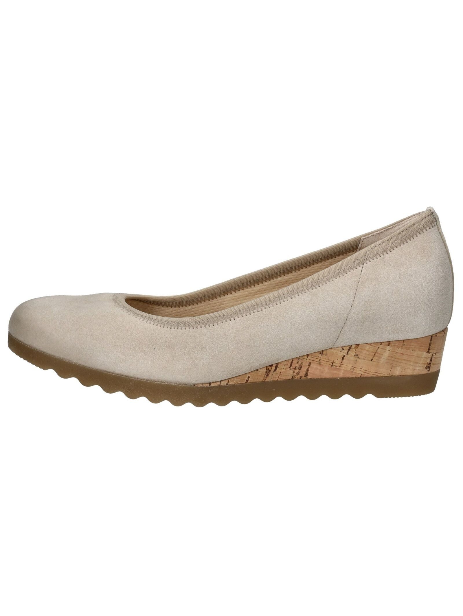 Gabor Pumps Veloursleder Keilpumps günstig online kaufen