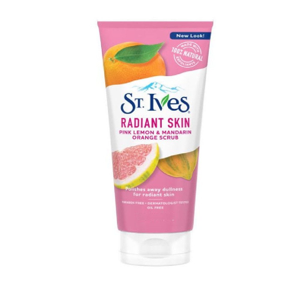 St. Ives Hautcreme St. Ives Radiant Skin Pink Lemon Mandarin Scrub 150ml.