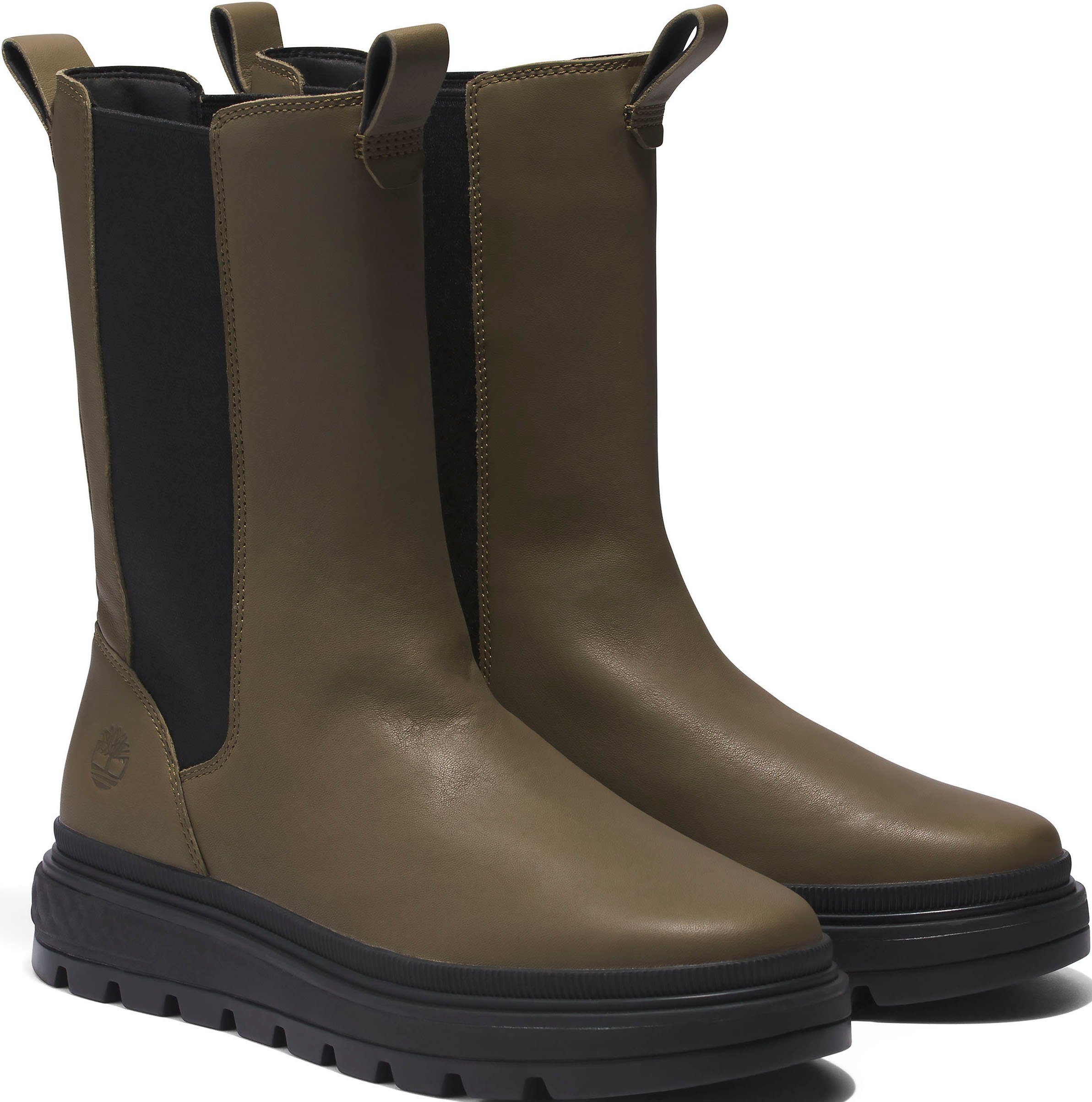 Timberland Ray City Combat Chelsea Chelseaboots olivgrün | Chelsea-Boots