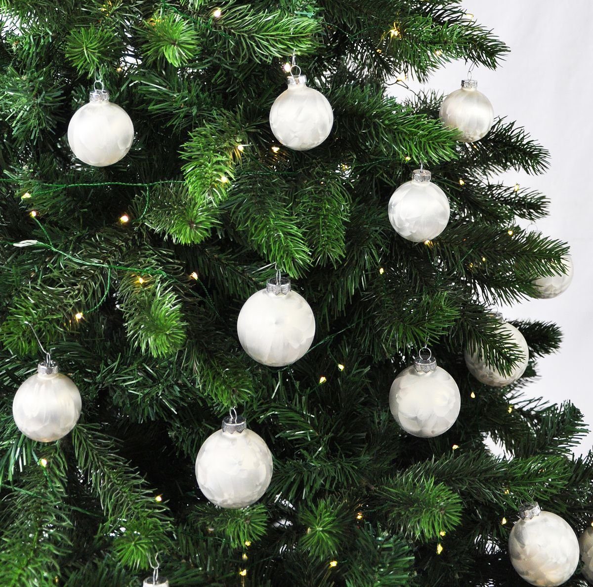 JACK Christbaumschmuck JACK 60x Inge Glas Christbaumkugeln 4 5 6 7 cm Eisla günstig online kaufen