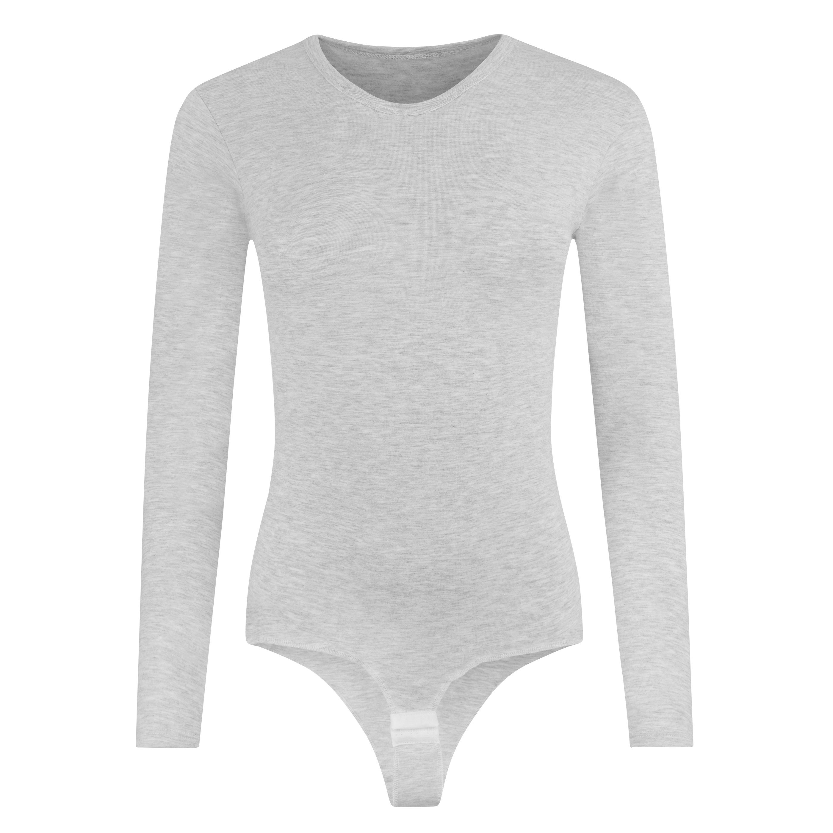 Evoni Body Langarmbody Thermobody Rundhals