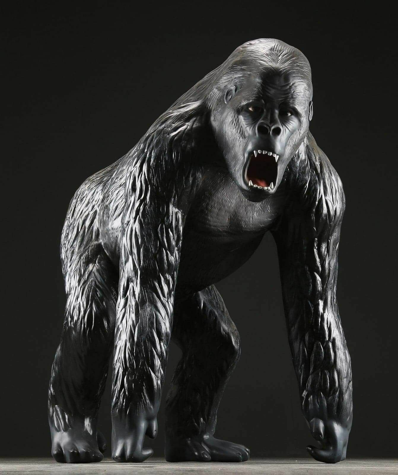 JVmoebel Skulptur, Dekoration Garten Figuren Deko Designer Statuen Moderne Neu Figur Gorilla Statue