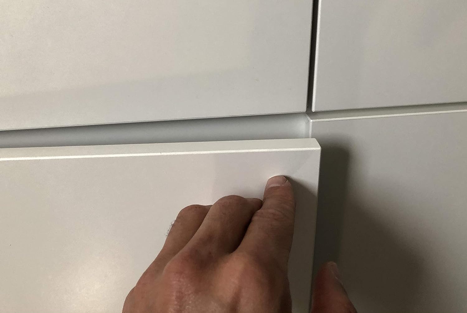 NELI Möbelbeschlag Drucktüröffner - Push to open - passend auch für „METOD“ (IKEA) (3 St) – Bild 5 von 5