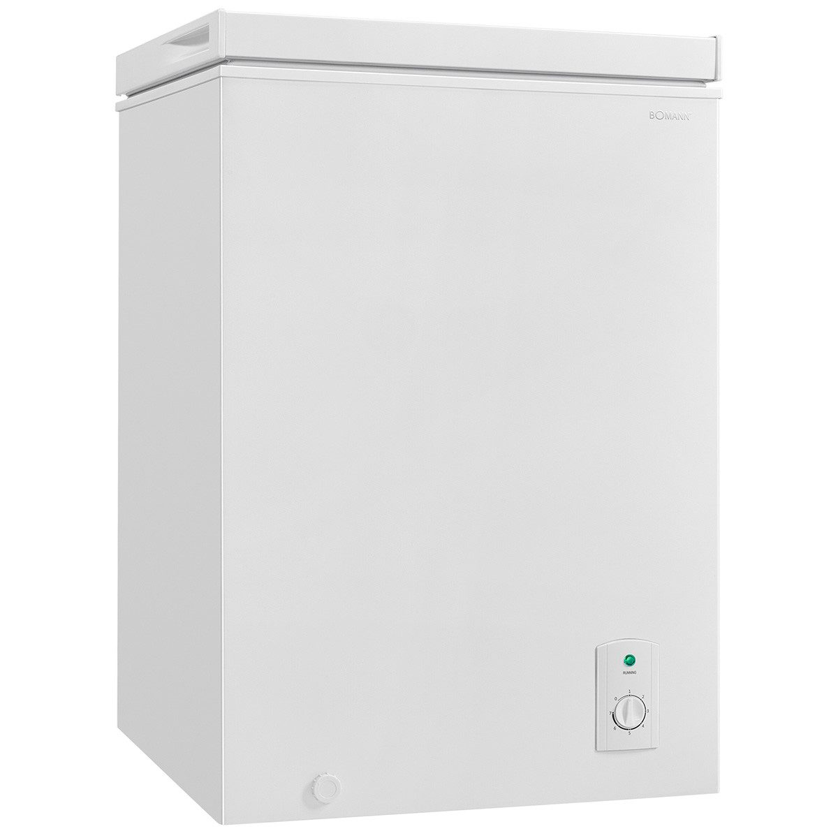 BOMANN Gefriertruhe GT 7355, 54.5 cm breit, 100 l, Gefriertruhe 100L, Tiefkühltruhe leise