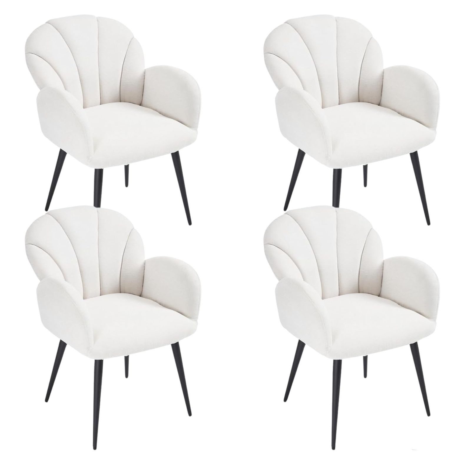 CHAIRUS Esszimmerstuhl 2/4er Set Chenille-Stühle mit günstig online kaufen