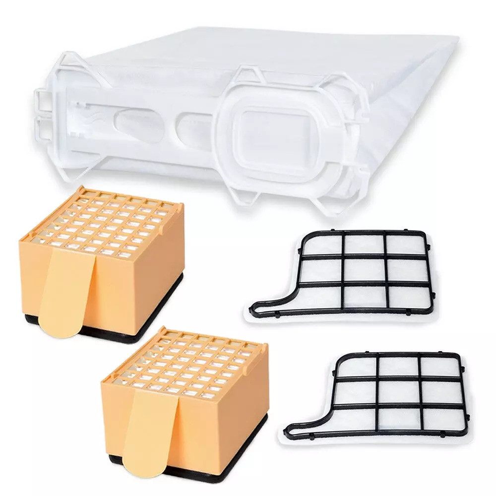PRIMEBAG Staubsaugerbeutel 18 Beutel und Filter passend für Vorwerk Kobold VK 135 VK 136