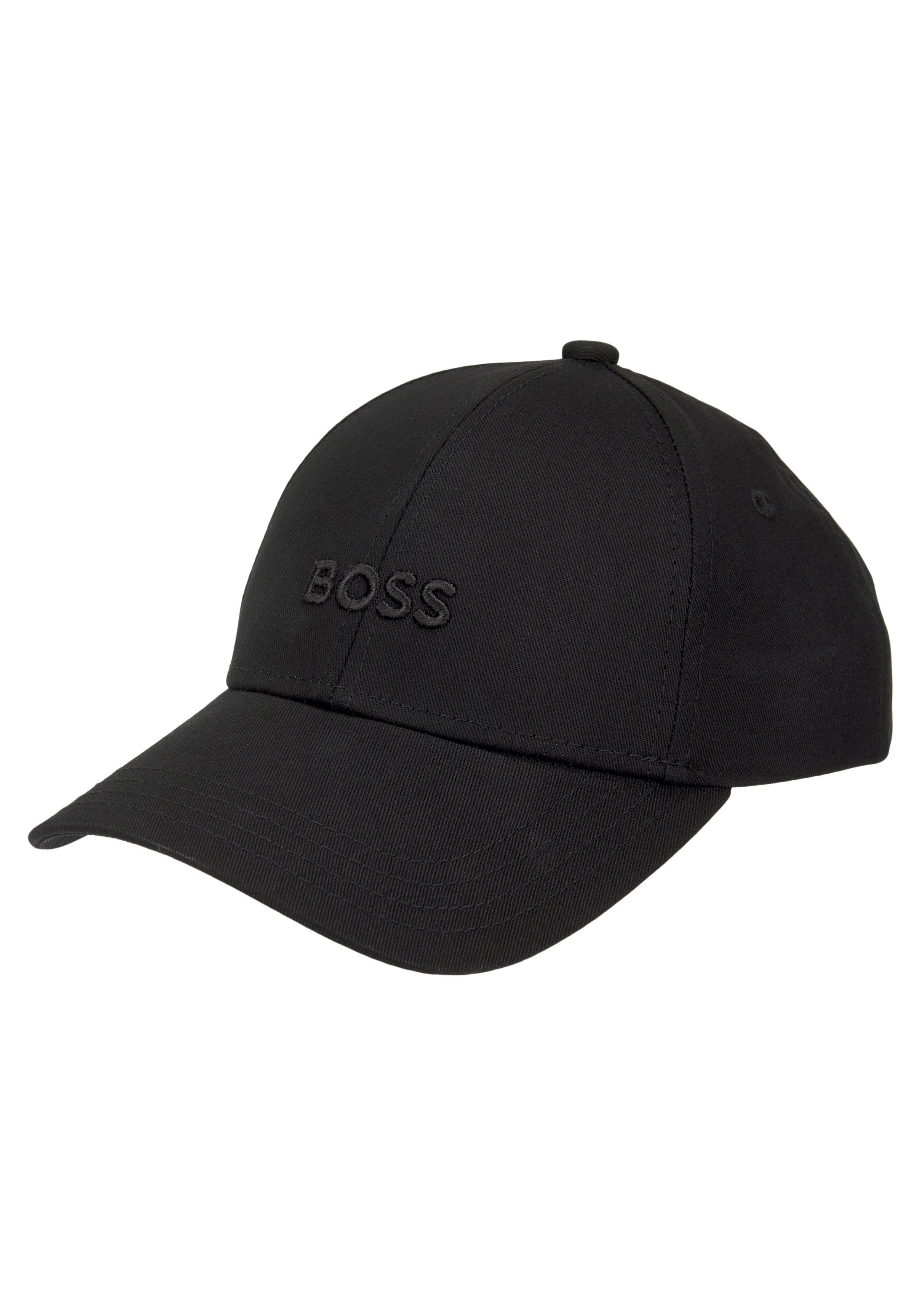 BOSS Baseball Cap Ari mit aufgesticktem BOSS Schriftzug Black | Baseball Caps