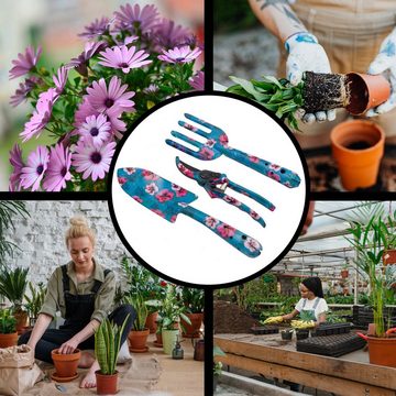 DRULINE Gartenpflege-Set Garten Kleingeräte Set, stabil und robust, 3-teilig, Werkzeugset