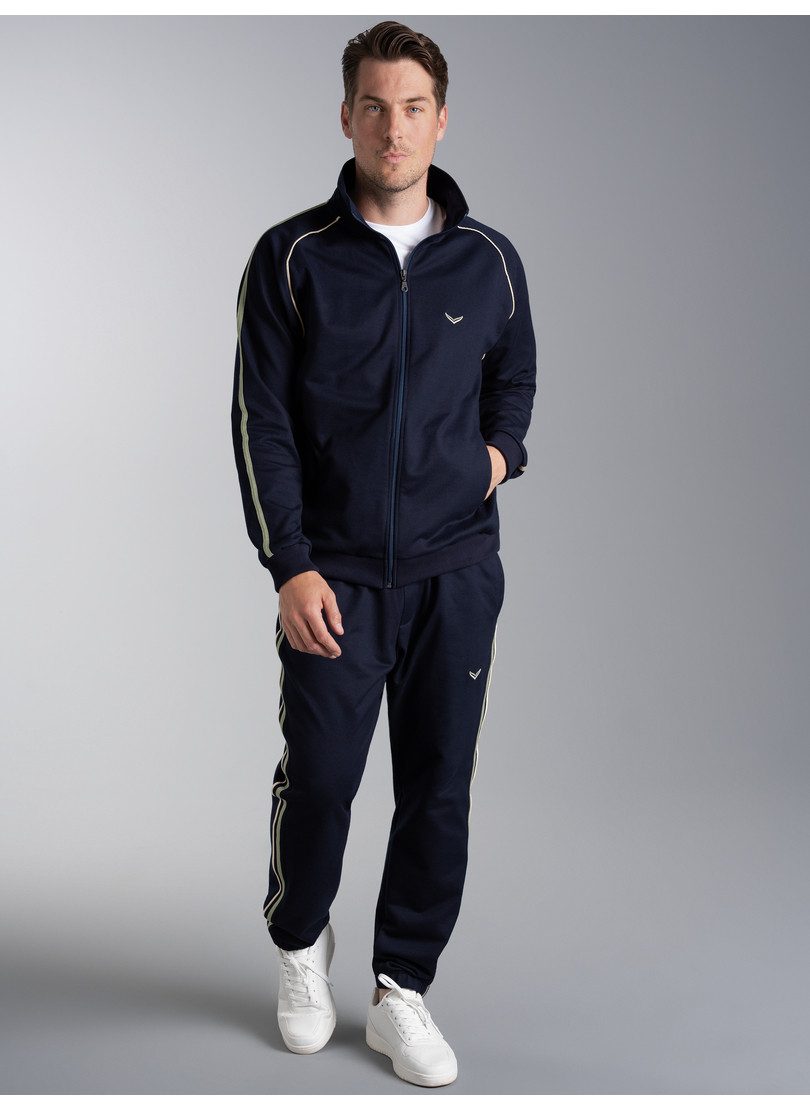 Trigema Freizeitanzug TRIGEMA Jogginganzug mit Stehkragen (1-tlg)