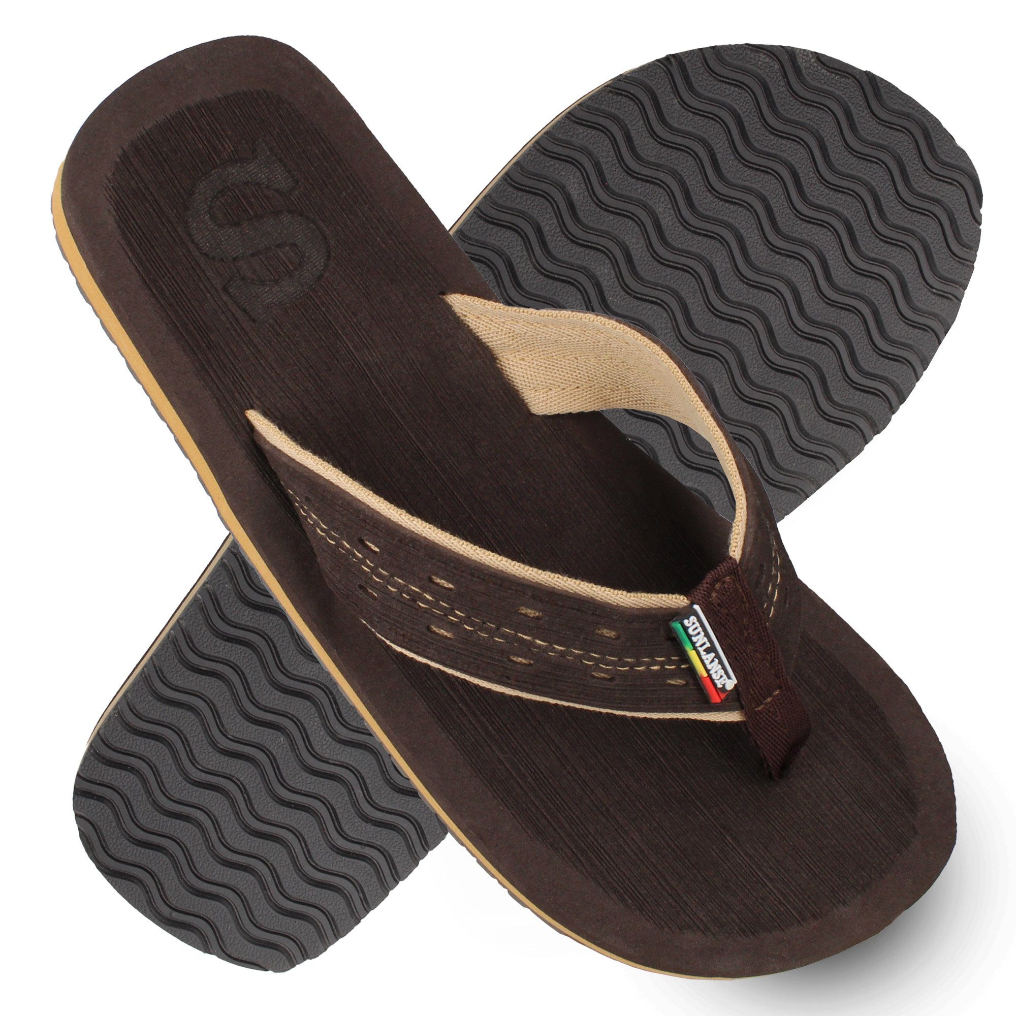 Sunlanse Badelatschen, Herren, Zehentrenner, Fliflops Badesandale günstig online kaufen
