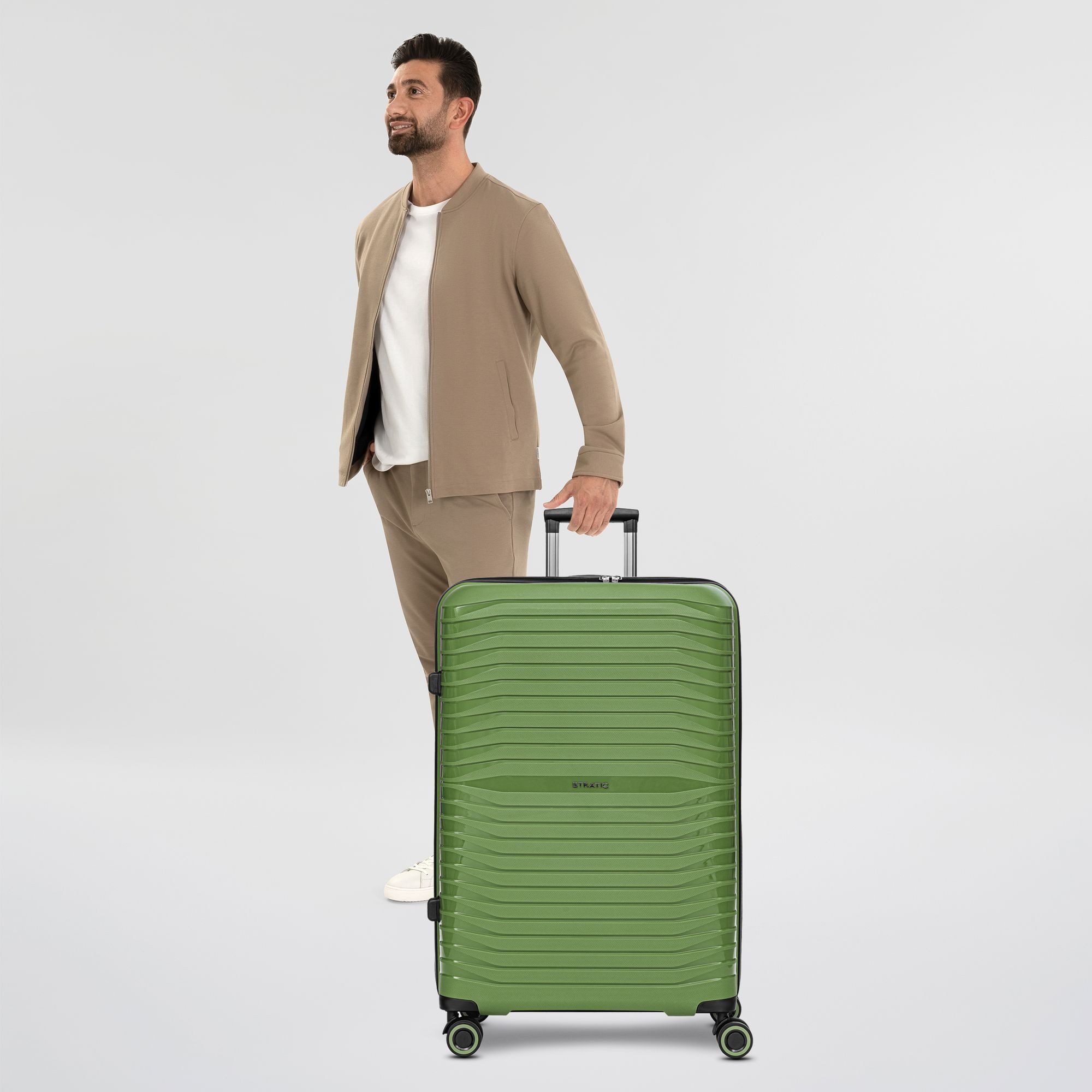Stratic Hartschalen-Trolley Shine, 4 Rollen, Polypropylen günstig online kaufen