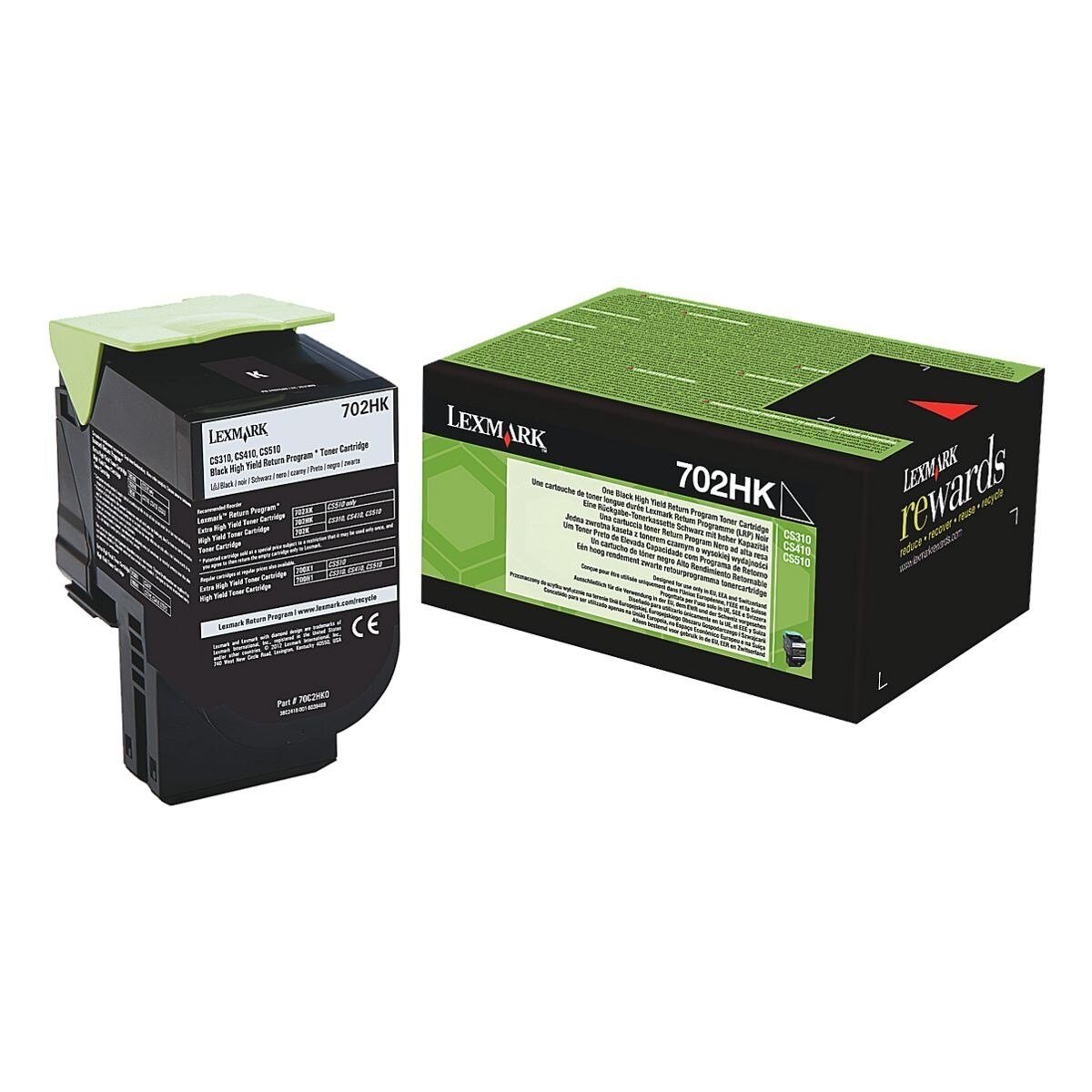 70C2HK0 Tonerpatrone Lexmark schwarz