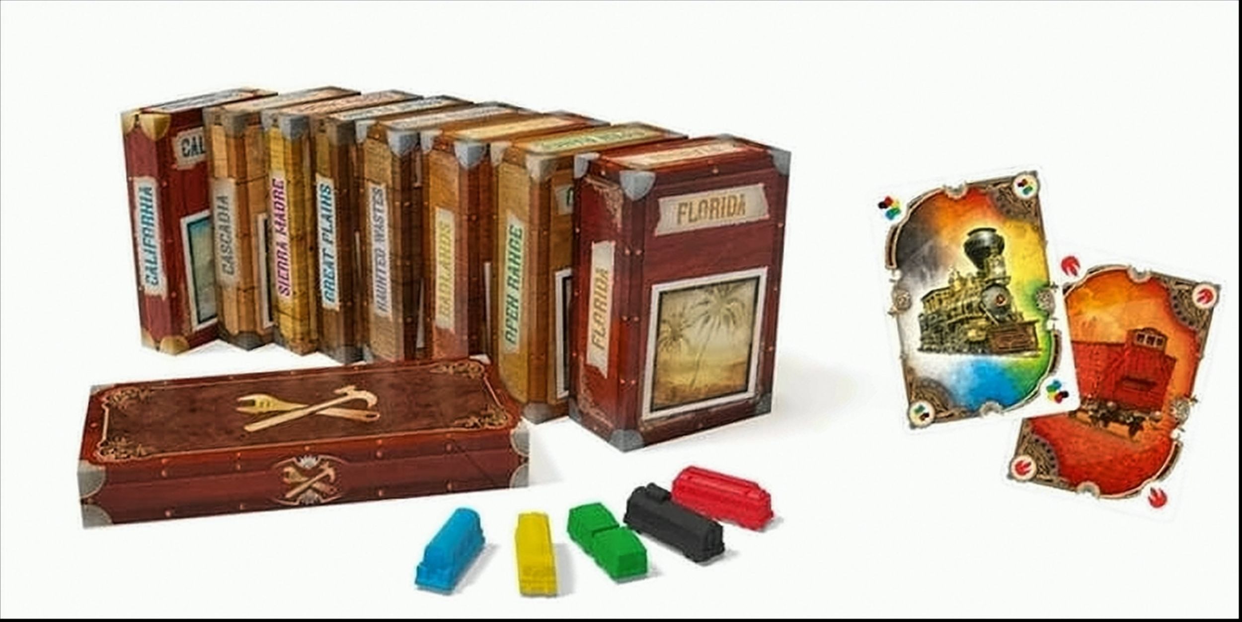 Asmodee Spiel Zug um Zug Legacy Legenden des Westens