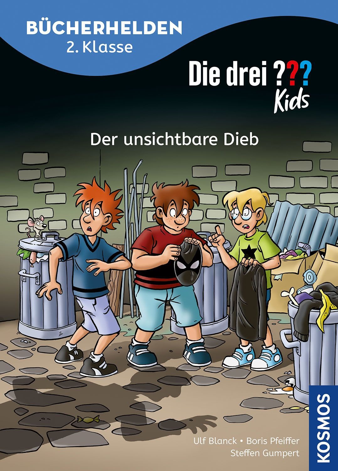Kinderbuch Die drei ??? Kids, Bücherhelden 2. Klasse, Der unsichtbare Dieb Erstle Ulf Blanck, Boris Pfeiffer