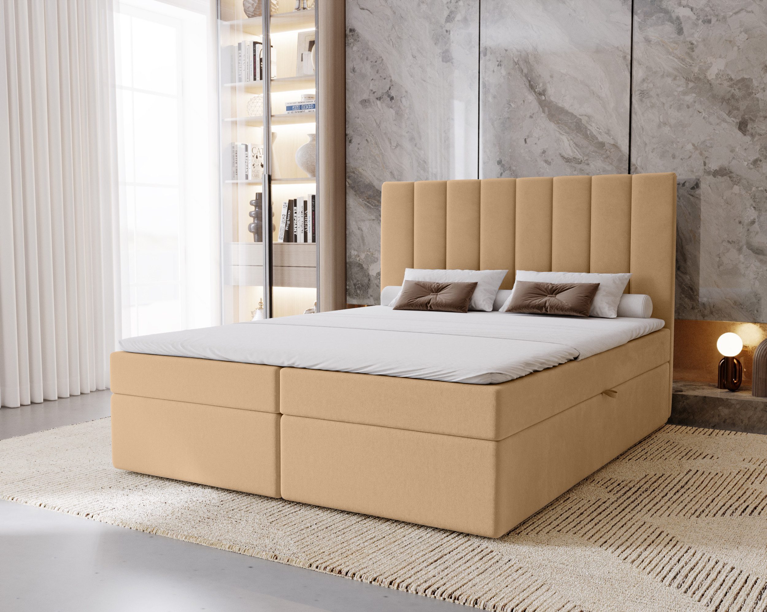 MARPUR Boxspringbett NERO BOX inkl. Topper günstig online kaufen