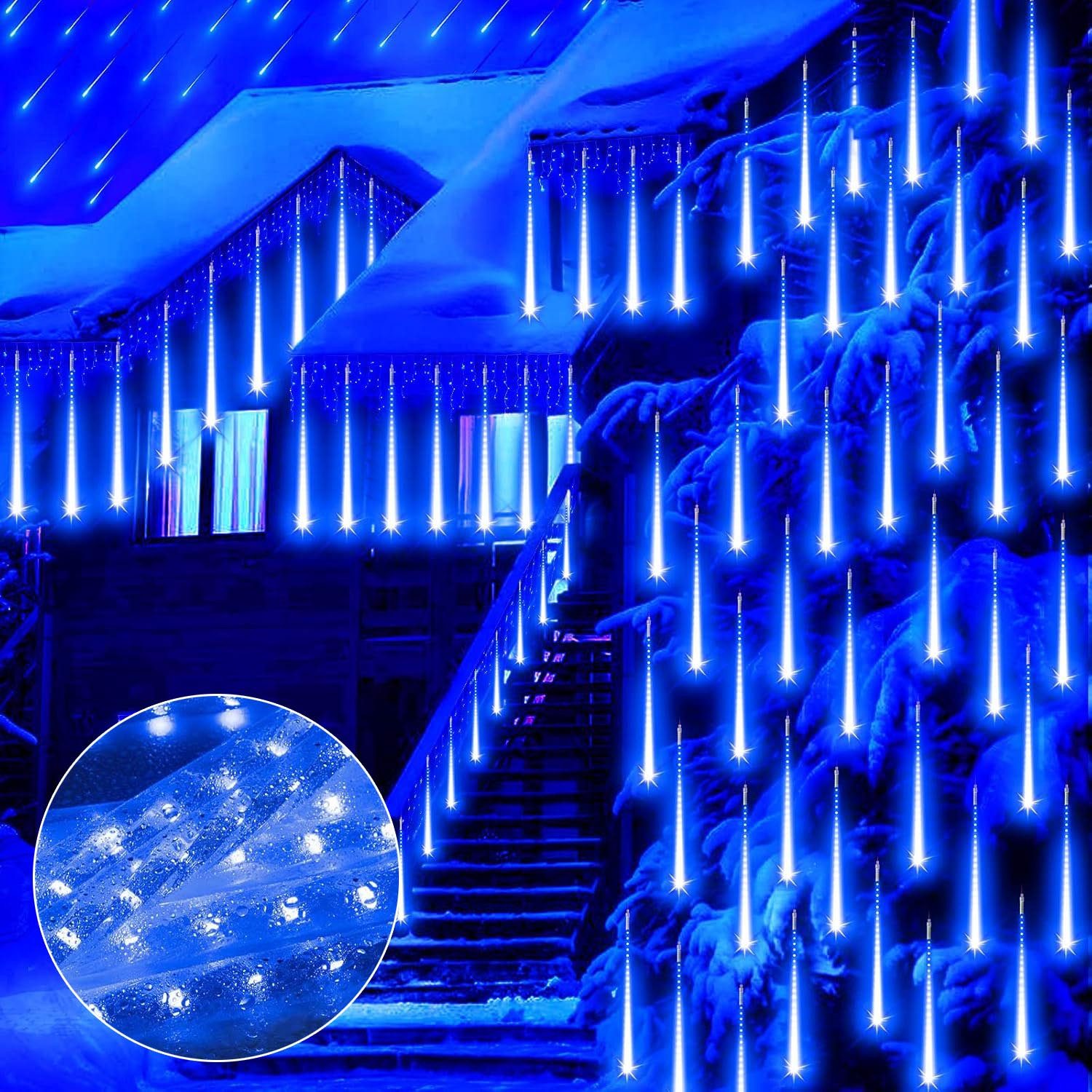 LMaxhome Lichterkette LED Weihnachtsdeko Meteorschauer Röhre Regenlichterke günstig online kaufen