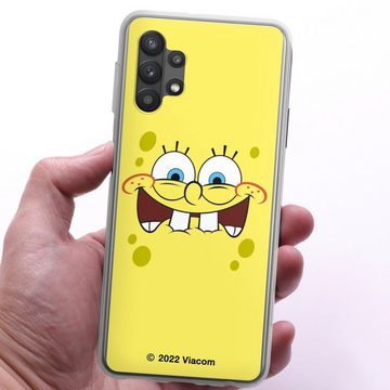 DeinDesign Handyhülle Spongebob Schwammkopf Offizielles Lizenzprodukt Kindheit, Samsung Galaxy A32 5G Silikon Hülle Bumper Case Handy Schutzhülle