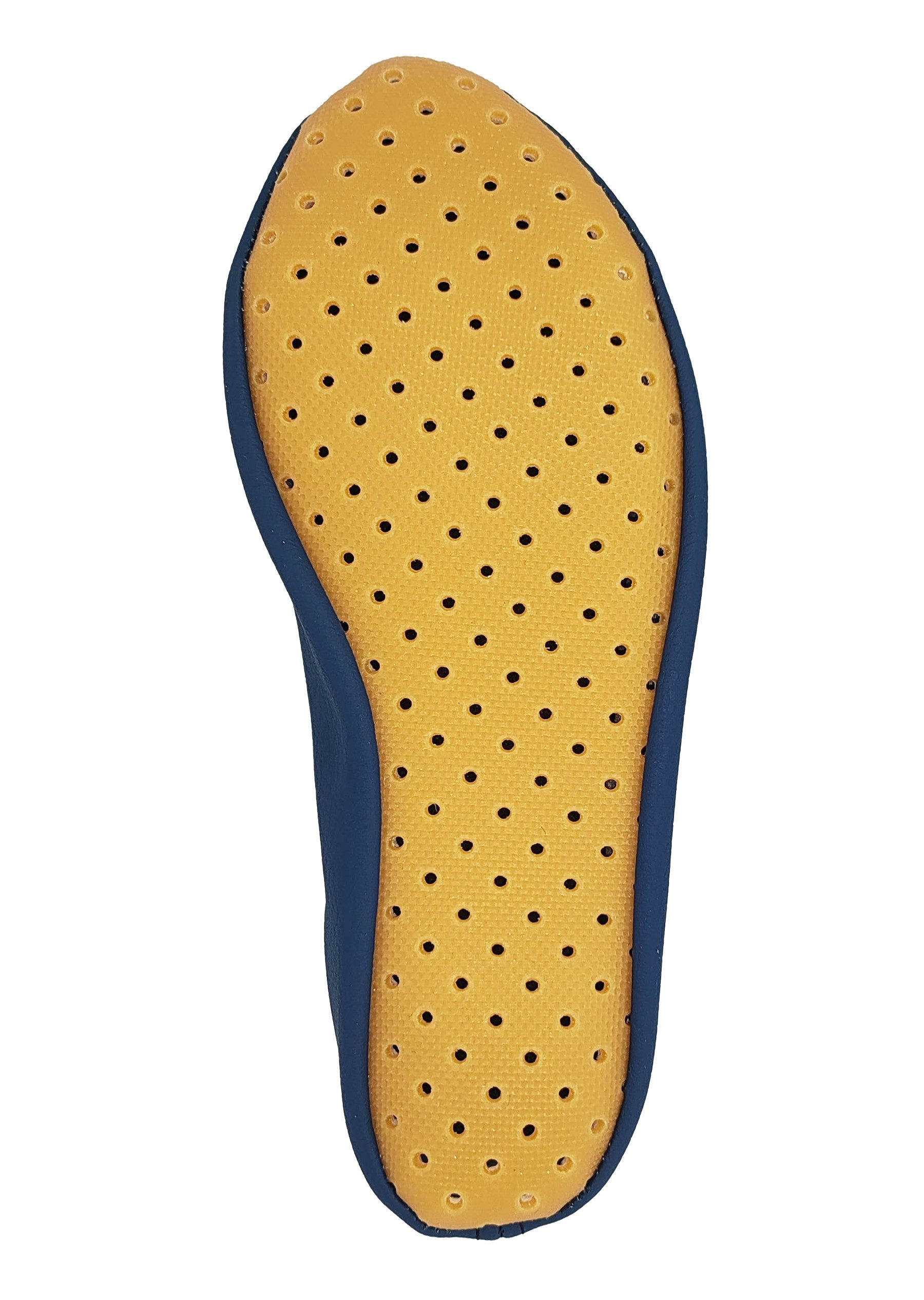 Beck Schläppchen Chance aus veganem Leder, perforierte Gummisohle Gymnastikschuh Sehr robust - perforierte Laufsohle