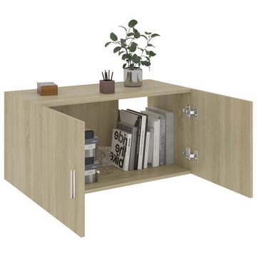 furnicato Wandregal Wandschrank Sonoma-Eiche 80x39x40 cm Holzwerkstoff