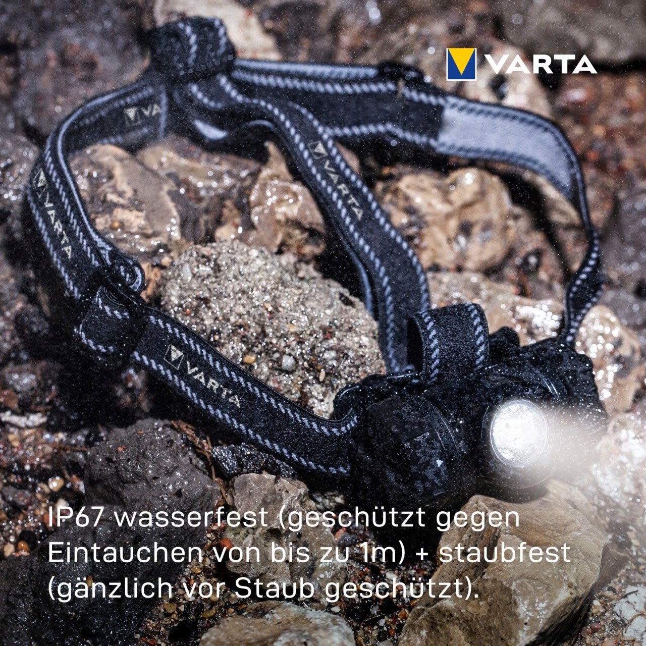 VARTA Stirnlampe Indestructible H20 Pro